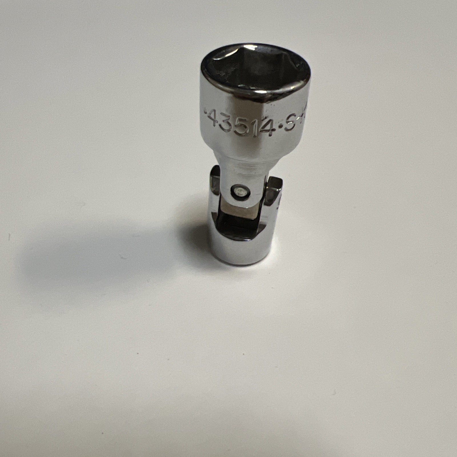 S-K #43514 Socket flex Size 7/16” short 6 point 1/4″ drive