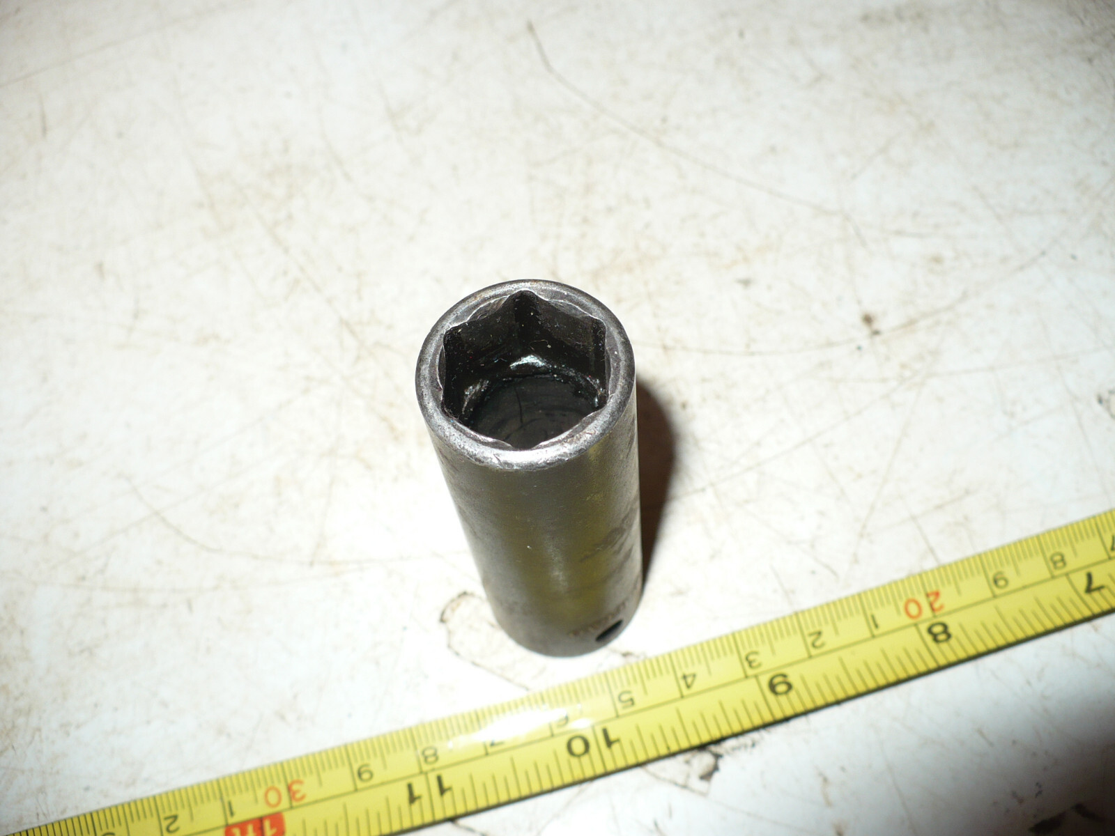 Vintage 11/16″ SIMF220 Snap-on flank deep impact socket 3/8 drive 1980 ?