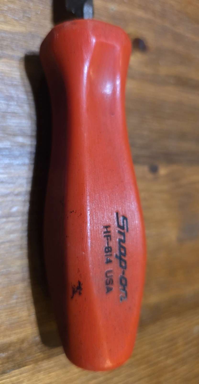 SNAP-ON Red Handle File HF-814 USA – File Unknown