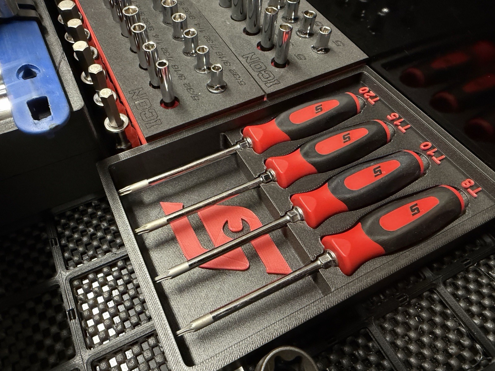 Replacement Snap On Tool Tray For Soft Grip Mini TORX Screwdriver Set SGTX40B