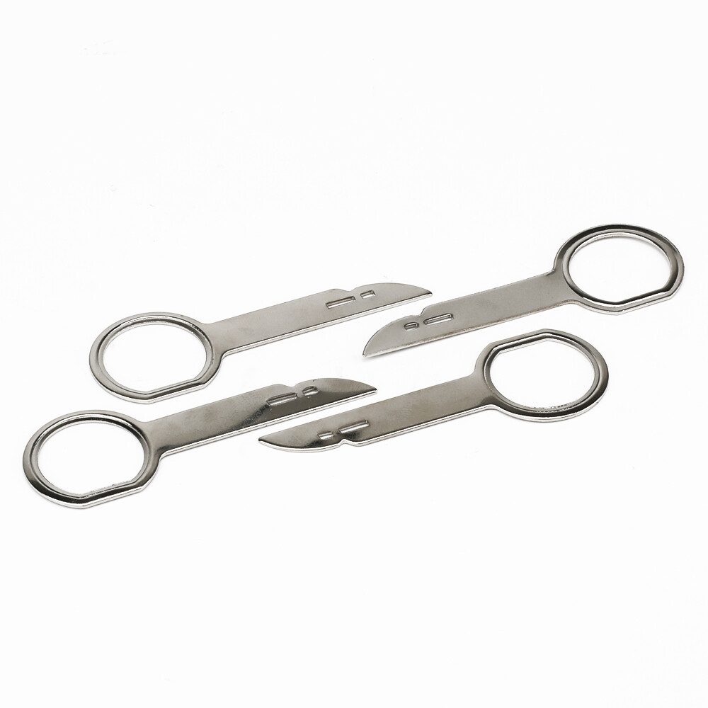 4Pcs Car Radio Removal Release Keys Extraction Tool For BMW AUDI VW Benz Ford VW