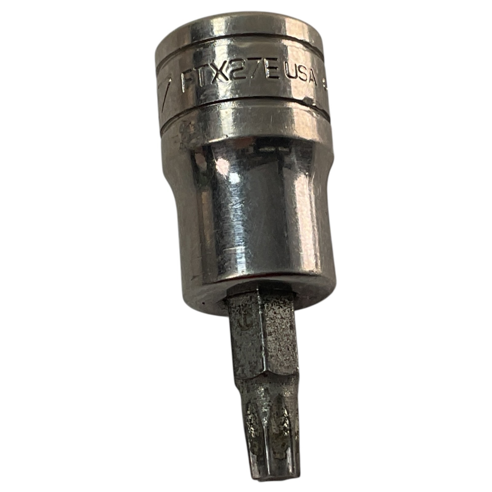 Snap-on Torx Bit Socket T27 3/8″ Drive FTX27E Sold As Pictured Mechanic Tool USA