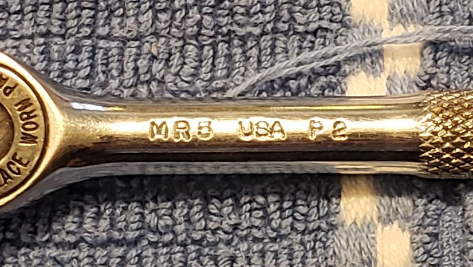 Vtg Mac Tools 1/4″ Drive Ratchet * MR5 * 4 3/4″ long