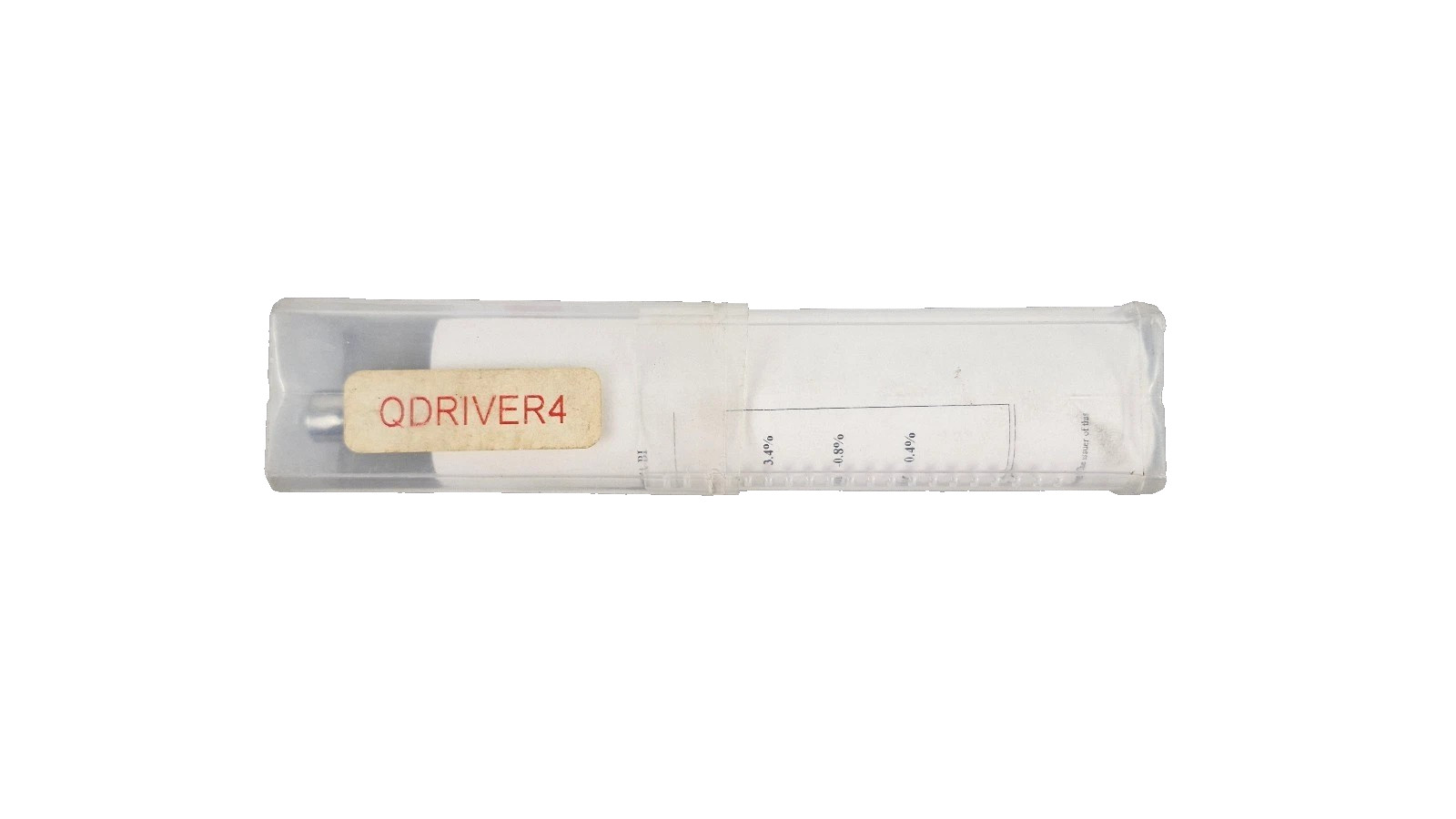 New Snap-on QDRIVER4 1/4″ Hex Drive Adjustable 5-40 in-lb Torque Screwdriver