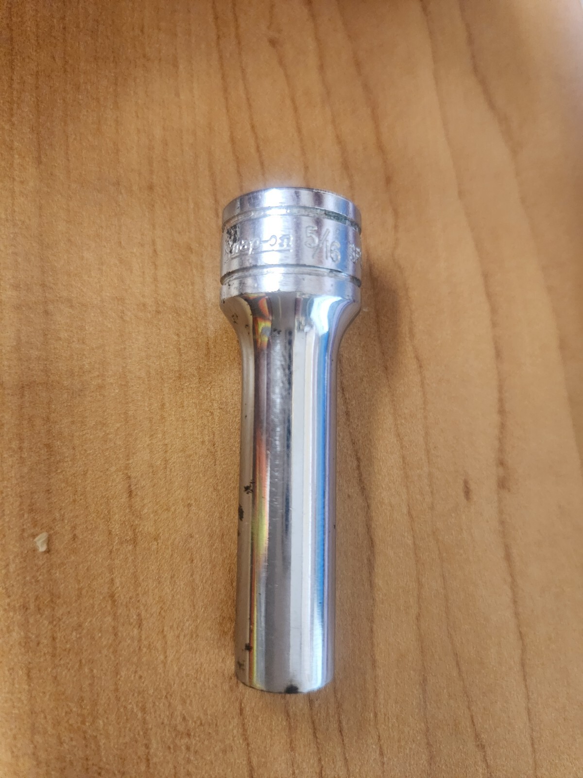 snap on tools SFS101 5/16″ deep chrome socket 6 point 3/8″ drive