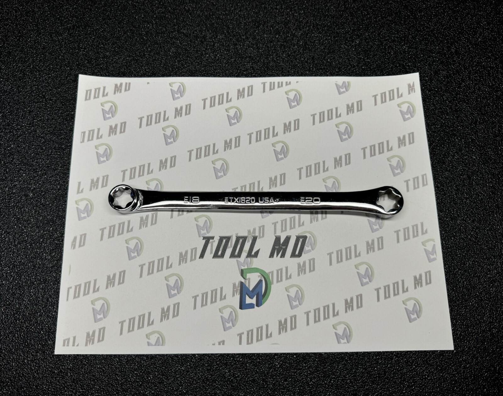 Snap-on Tools USA NEW Double Box E18 AND E20 Torx 0° Offset Wrench ETX1820