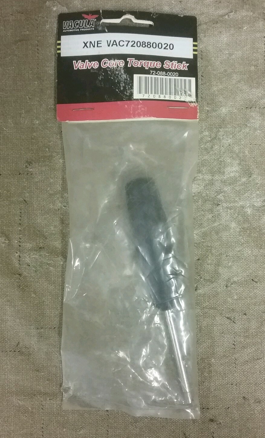 New Vacula Valve Core 4″ LB Torque Tool 72-088-0020