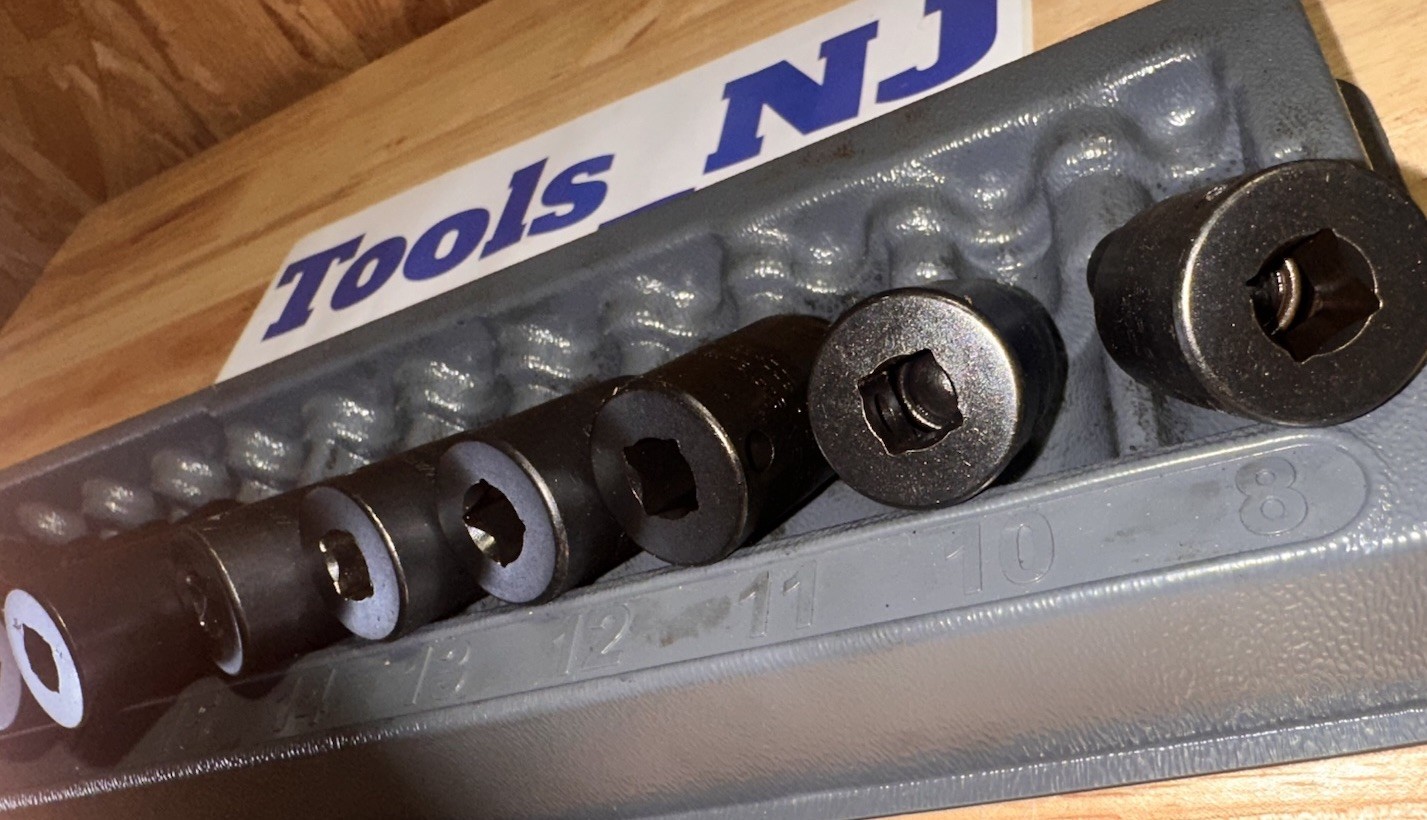 Snap-on™ 212IPFM 3/8″ Drive 8 to 21 mm 6-point Impact Swivel Socket Set