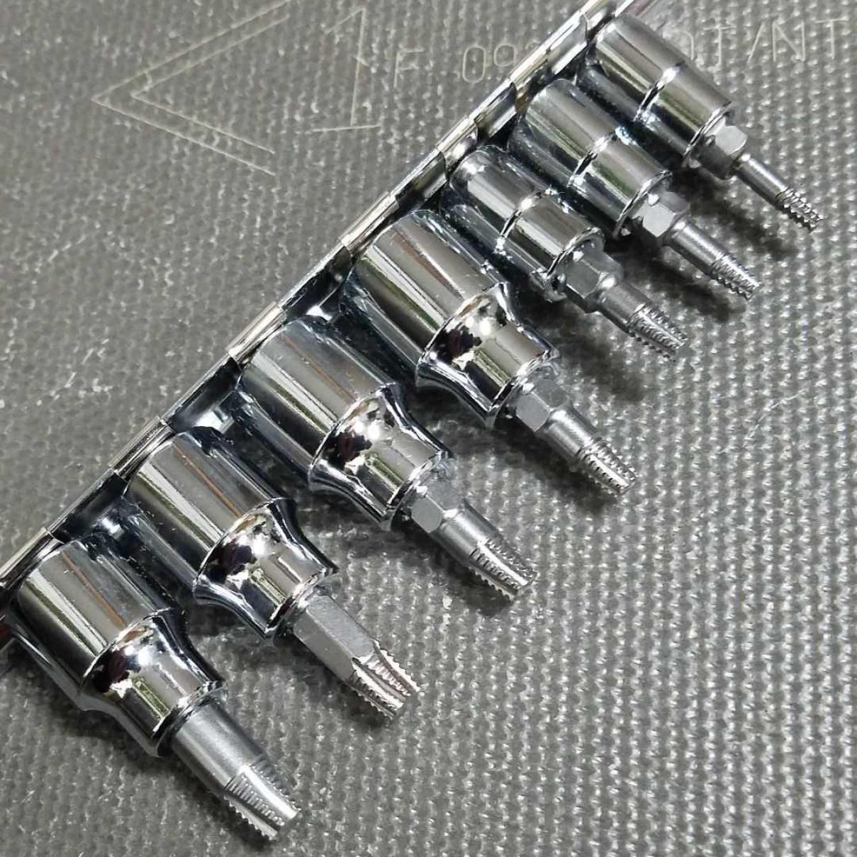 Blue Point STCAETS7 7pc Torx Extractor Thread Crusher Removal From Japan