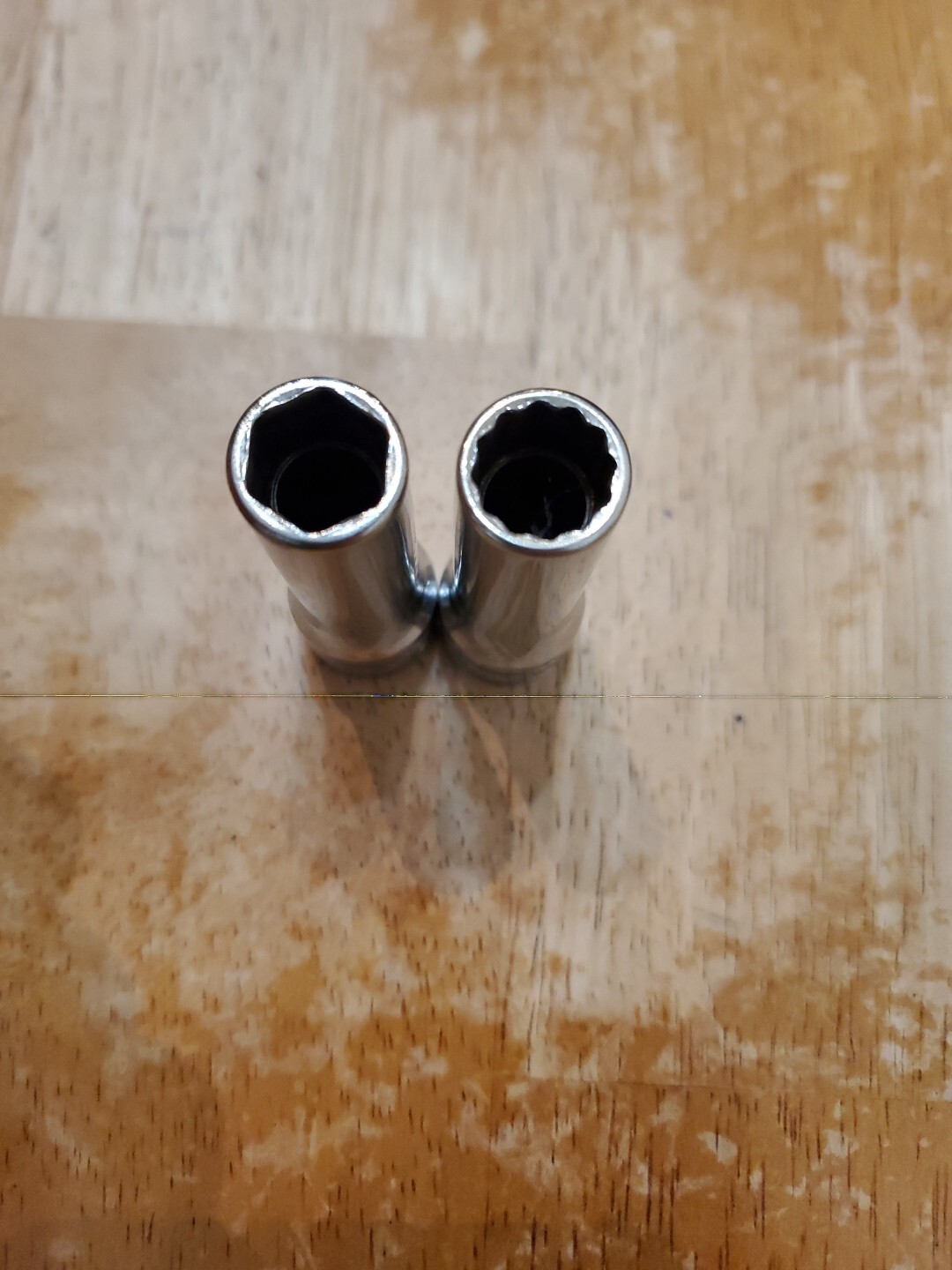 Snap On 3/8 Drive 3/8 6&12PT Deep Sockets Lot Of 2