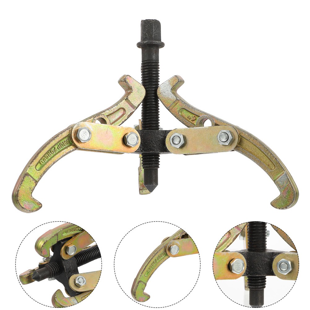 Automotive Bearing Pullers Three-claw Puller] Adjustable Steel Pulling