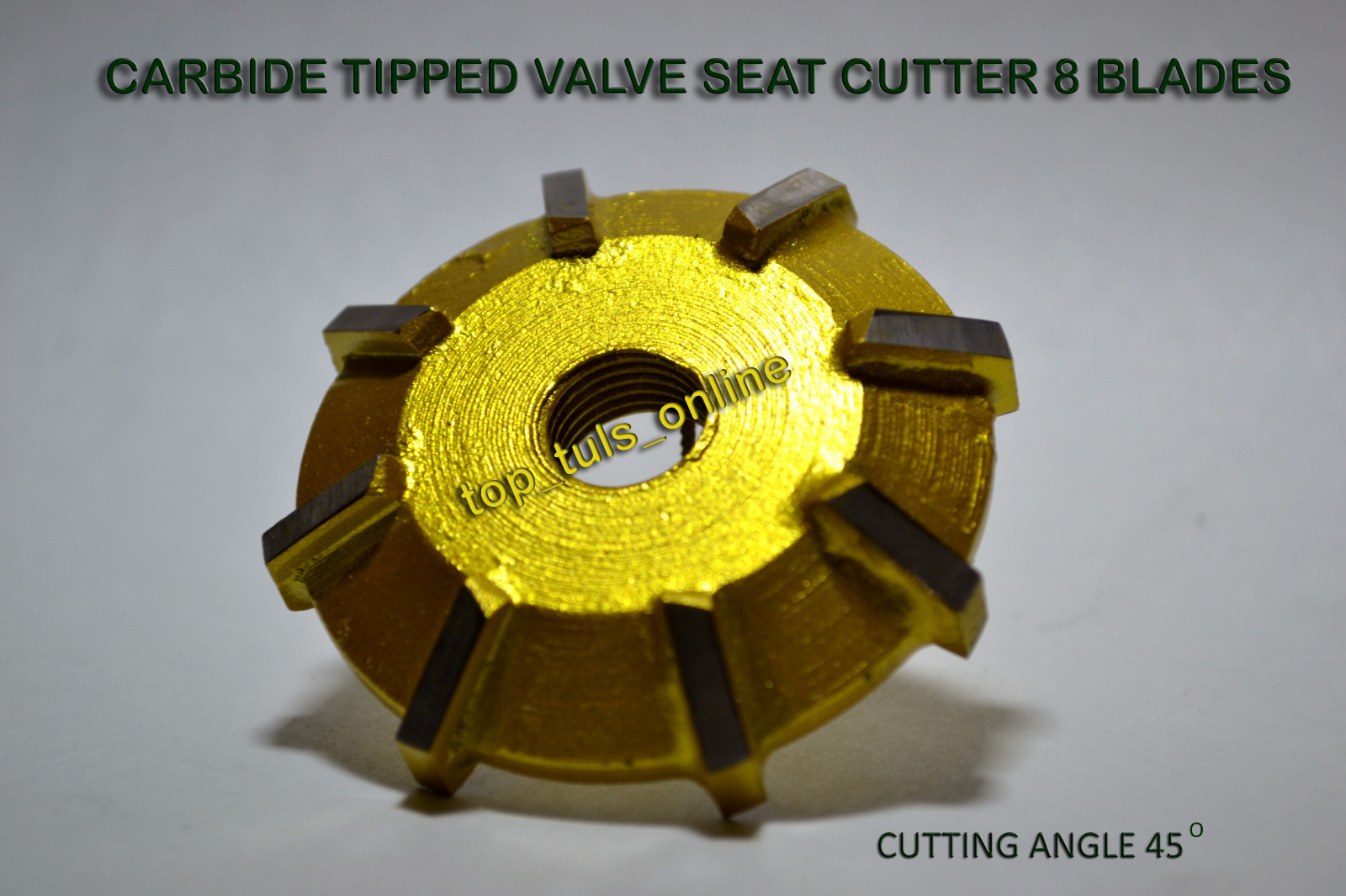 AIRCRAFT ENGINE CONTINENTAL TSIO 520 VALVE SEAT RESTORATION KIT CARBIDE TIPPED