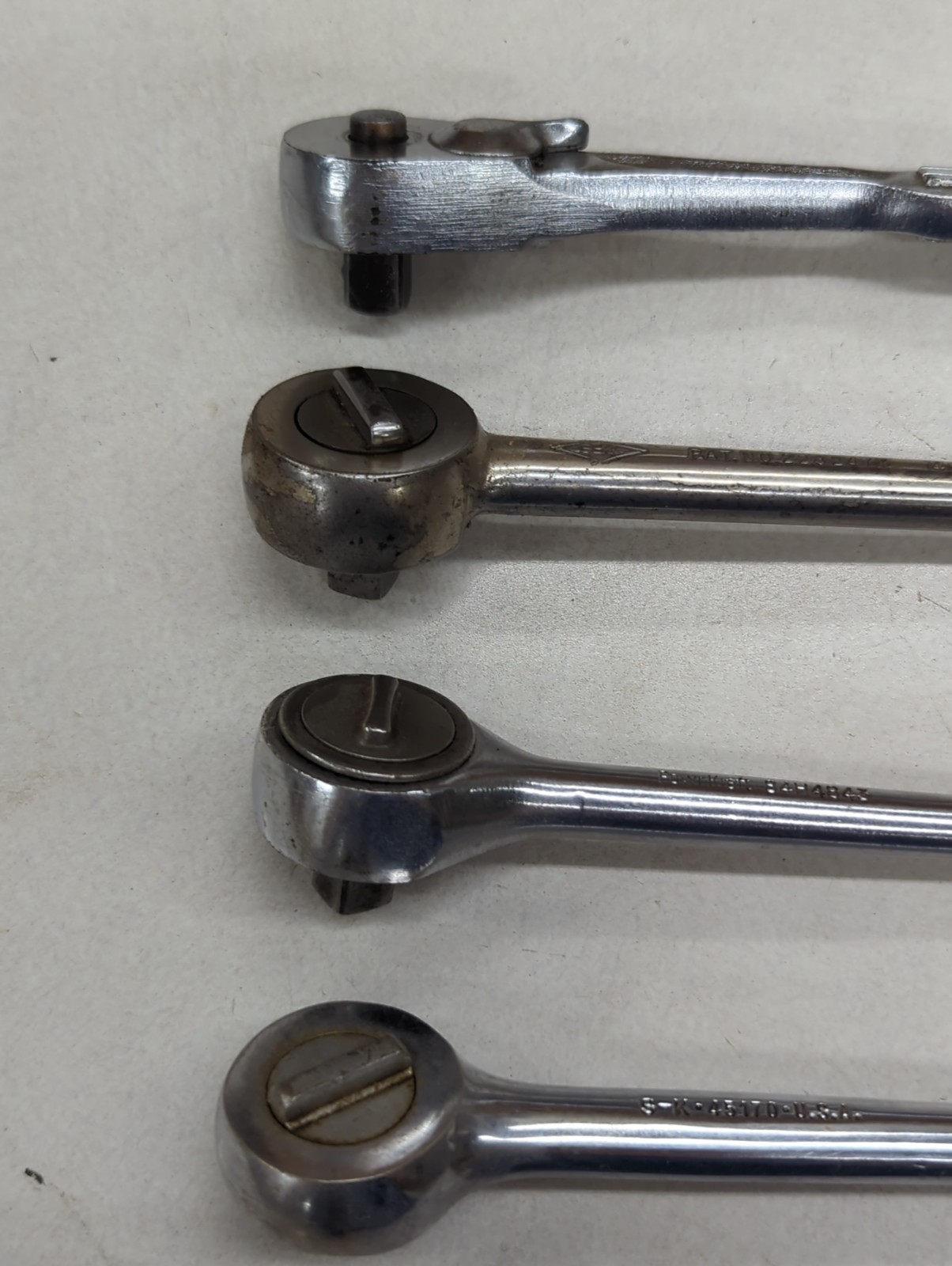 4pc 3/8″ Ratchet Craftsman, Power Kraft, (2) S-K USA Made Tool Set