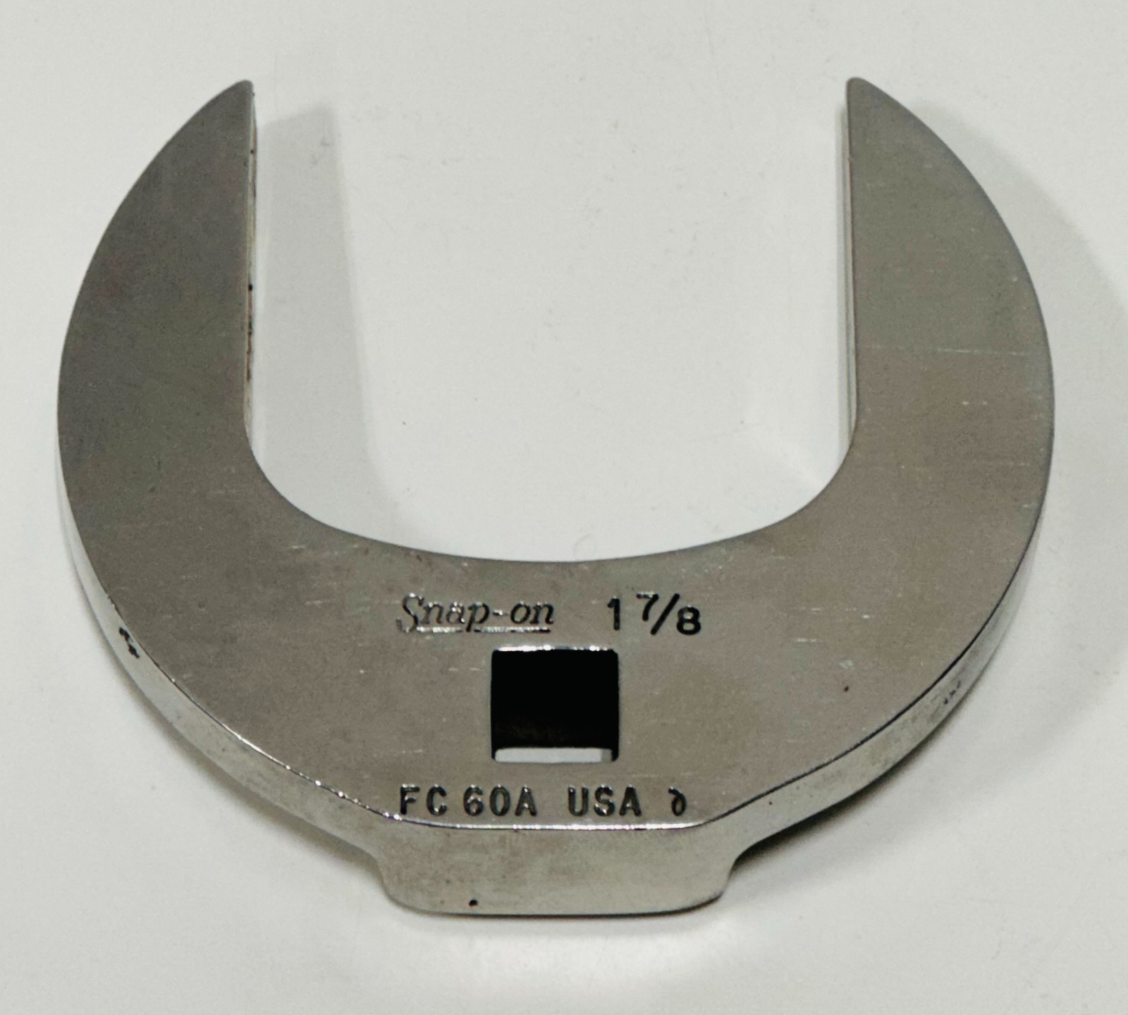USED,SNAP ON TOOLS » 1 -7/8 IN. » 3/8 DR. OPEN CROWSFOOT, PART #FC60A