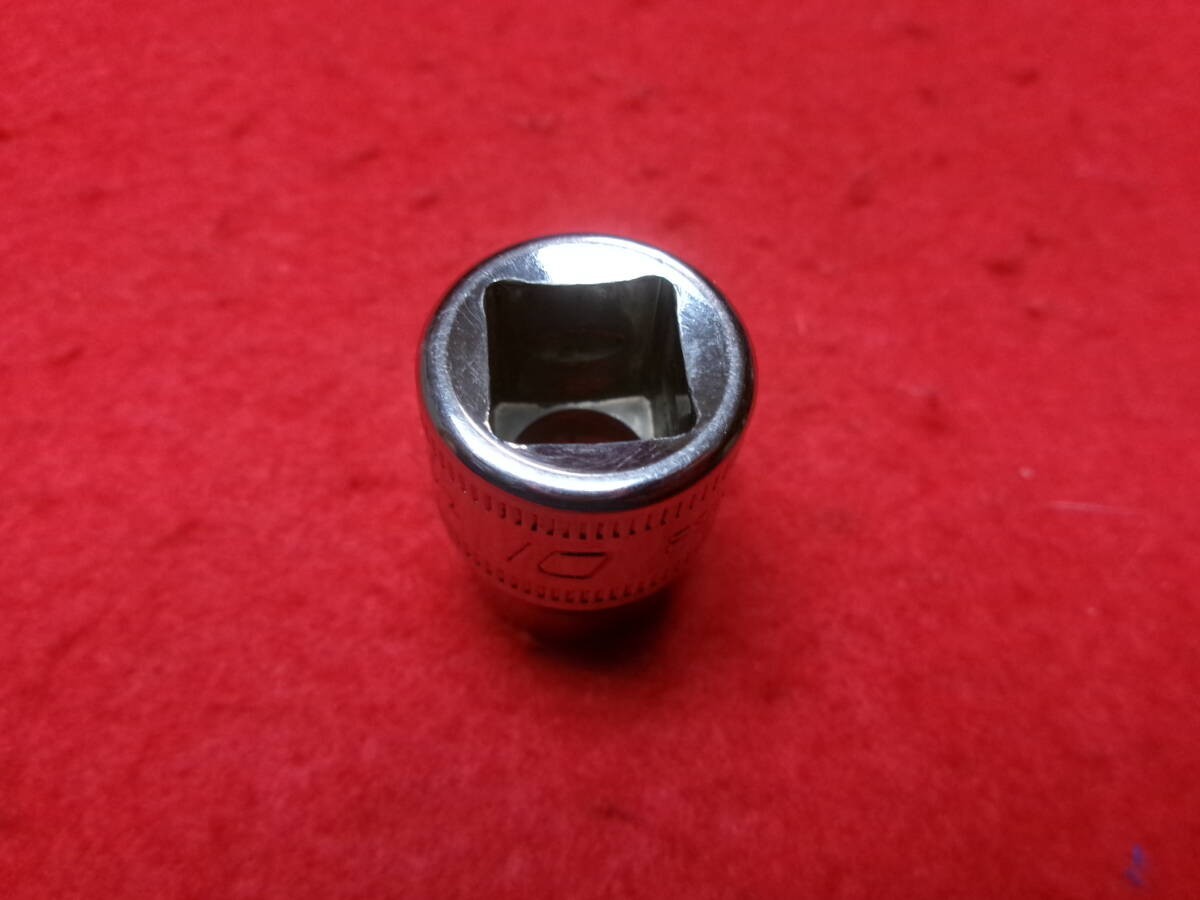 Snap-on FSM101 3/8″ Drive 6-Point Metric 10 mm Shallow Socket 23.8 mm Length