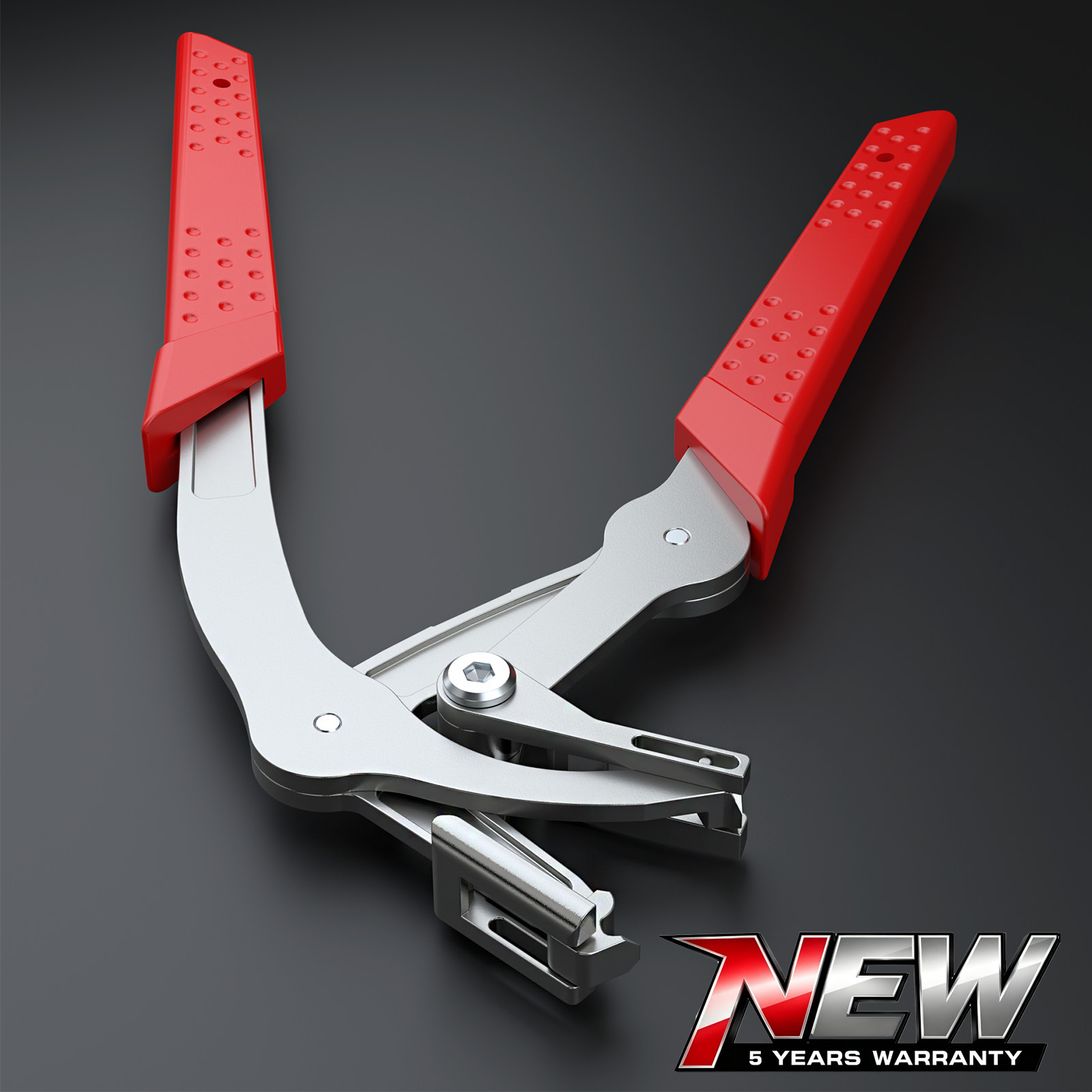 Car Clip Pliers Spring-Loaded Auto Trim & Fastener Remover Tool Stainless Steel