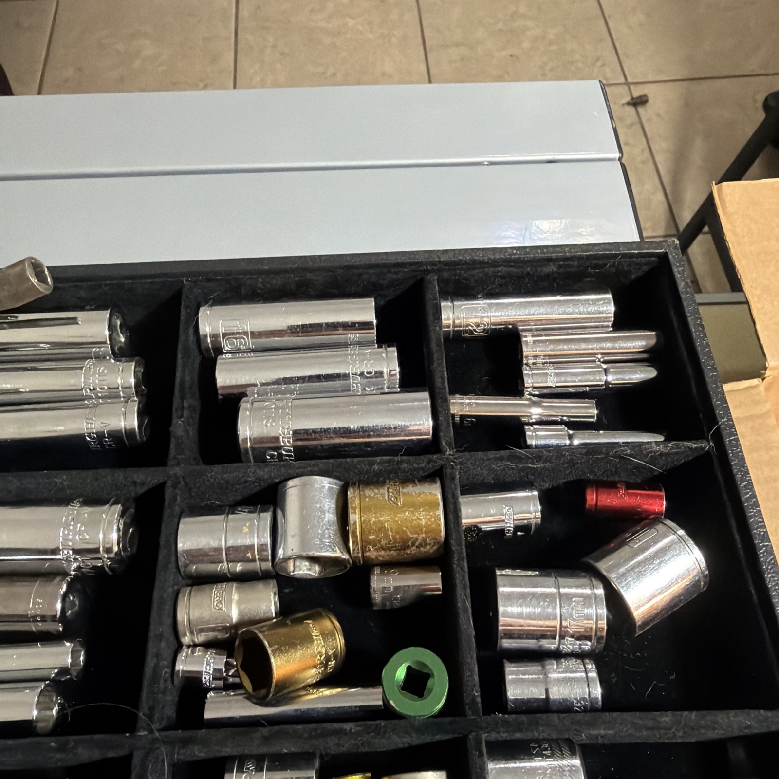 Mixed Socket Lot Toolbox Cleanout Craftsman snap on Pittsburgh over 50pcs