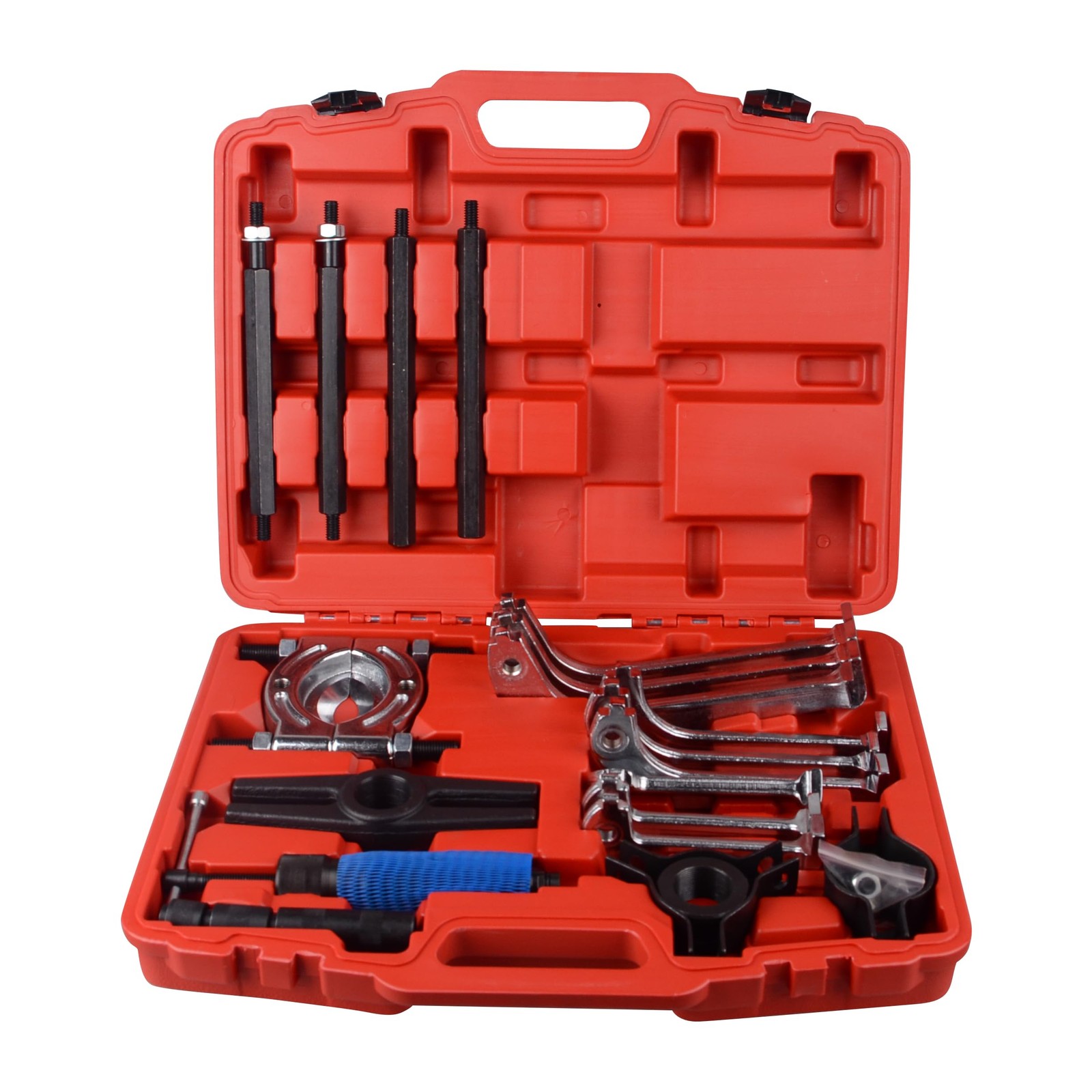 22 pieces Bearing Puller Set Hydraulic Puller Set in Practical Carrying Case with…