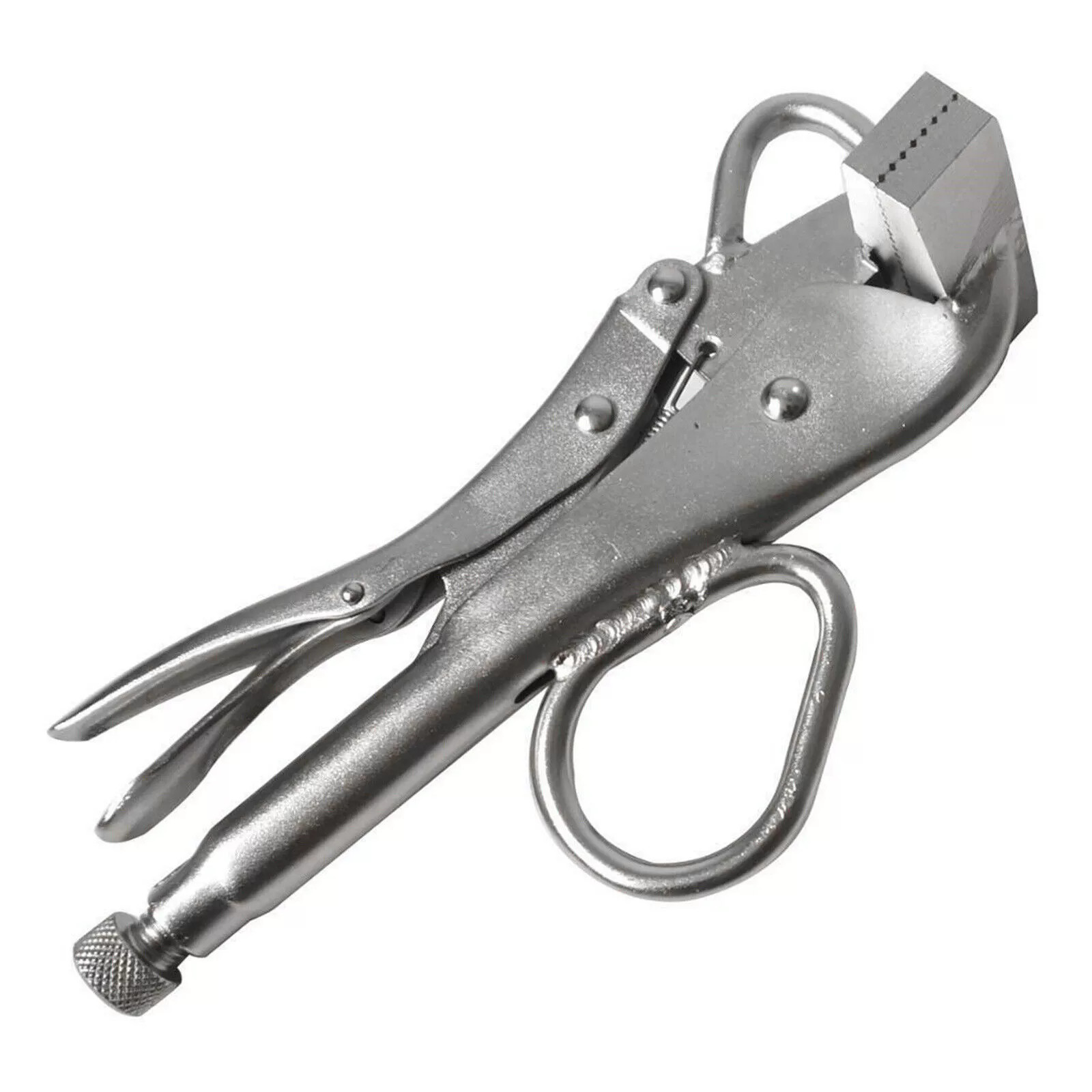 Locking Sheet Metal Clamp Flat Extra Wide Duck Bill Vice Auto Body Shaping Plier