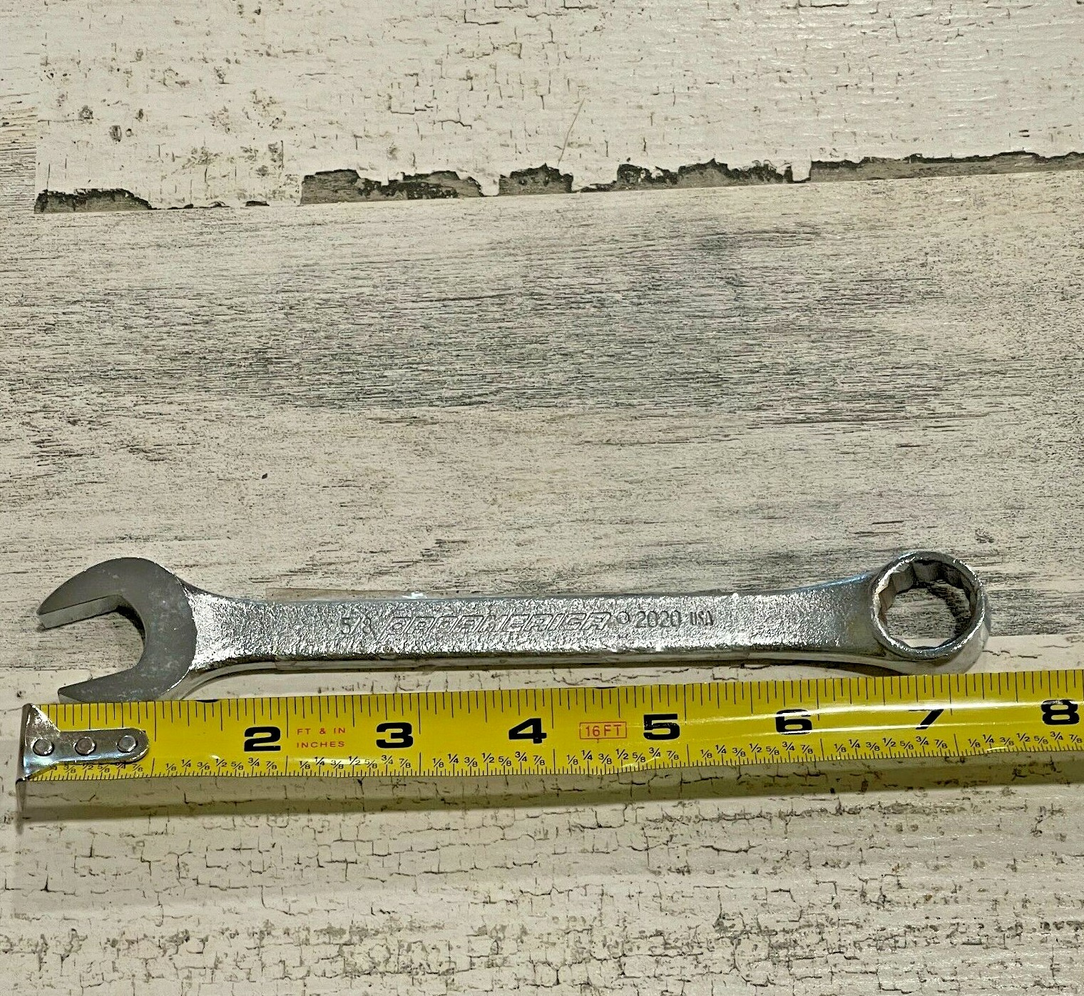 PROAMERICA USA 5/8″ COMBINATION WRENCH SAE 12pt 2020 FREE SHIPPING HAND TOOL