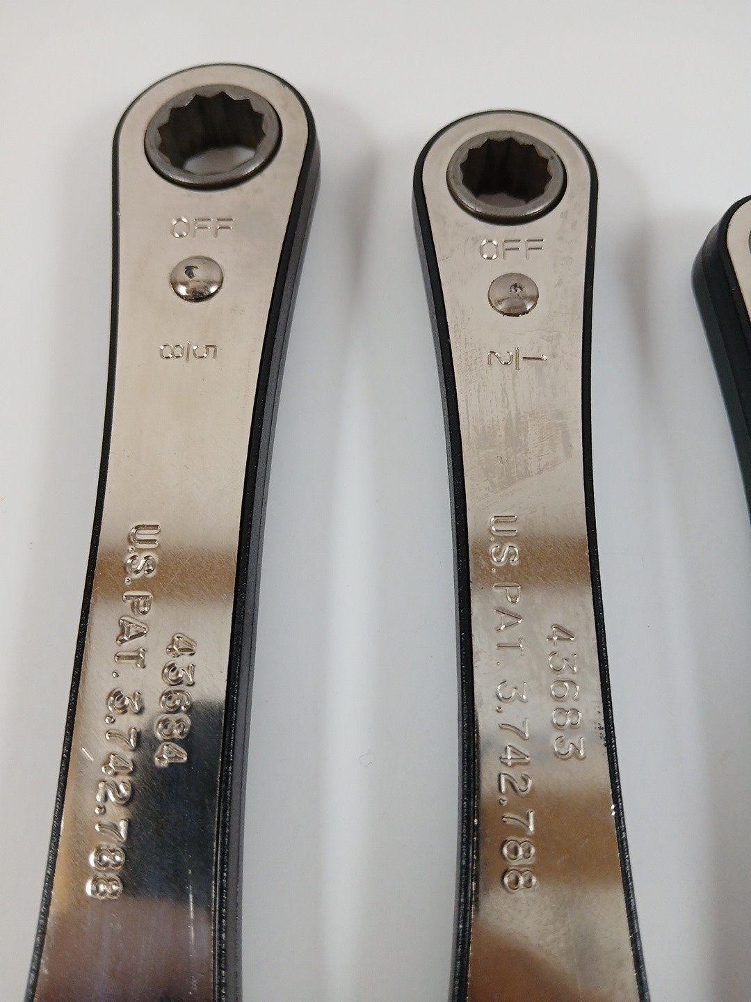 Craftsman 43670 4 Piece Box End Ratcheting Wrench Set SAE 1/4″ – 3/4″ 12 Pt