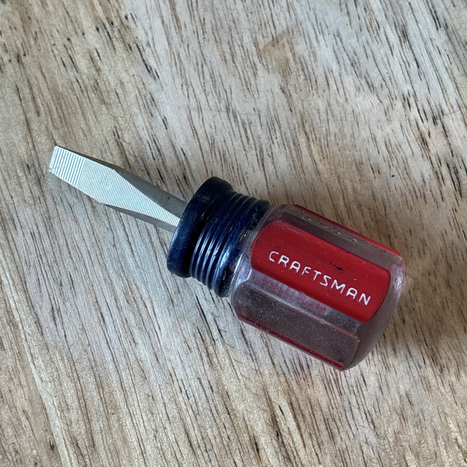 Craftsman USA 1/4 Stubby Flat Head Slotted Screwdriver 4151 Z WF Series USA