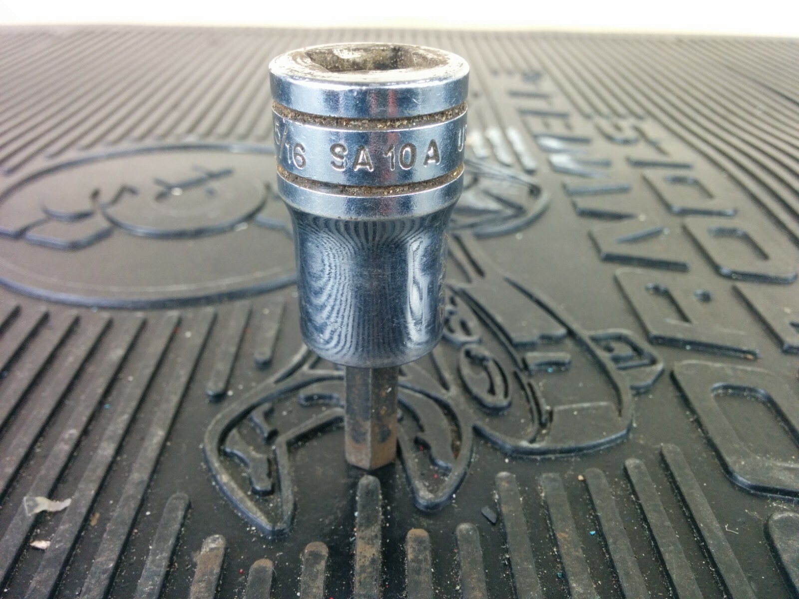 #al547 Snap-On USA 1/2″ Drive 5/16″ SAE Hex Bit Chrome Socket Driver SA10A