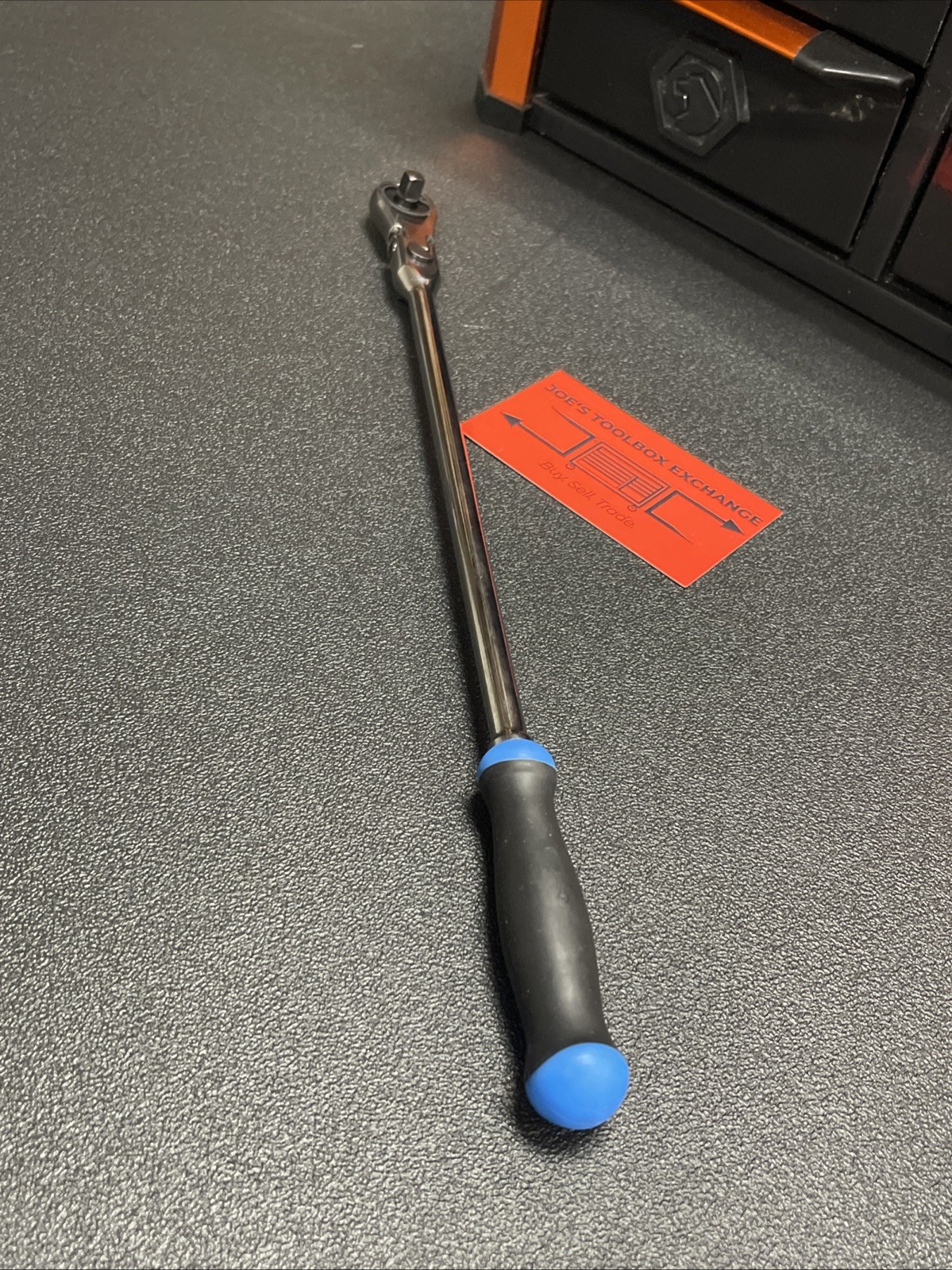 NEW! Matco 1/4″ DRIVE 13-3/4″ 88 TOOTH FLEX RATCHET ERGO HANDLE BLUE AFR128LFB