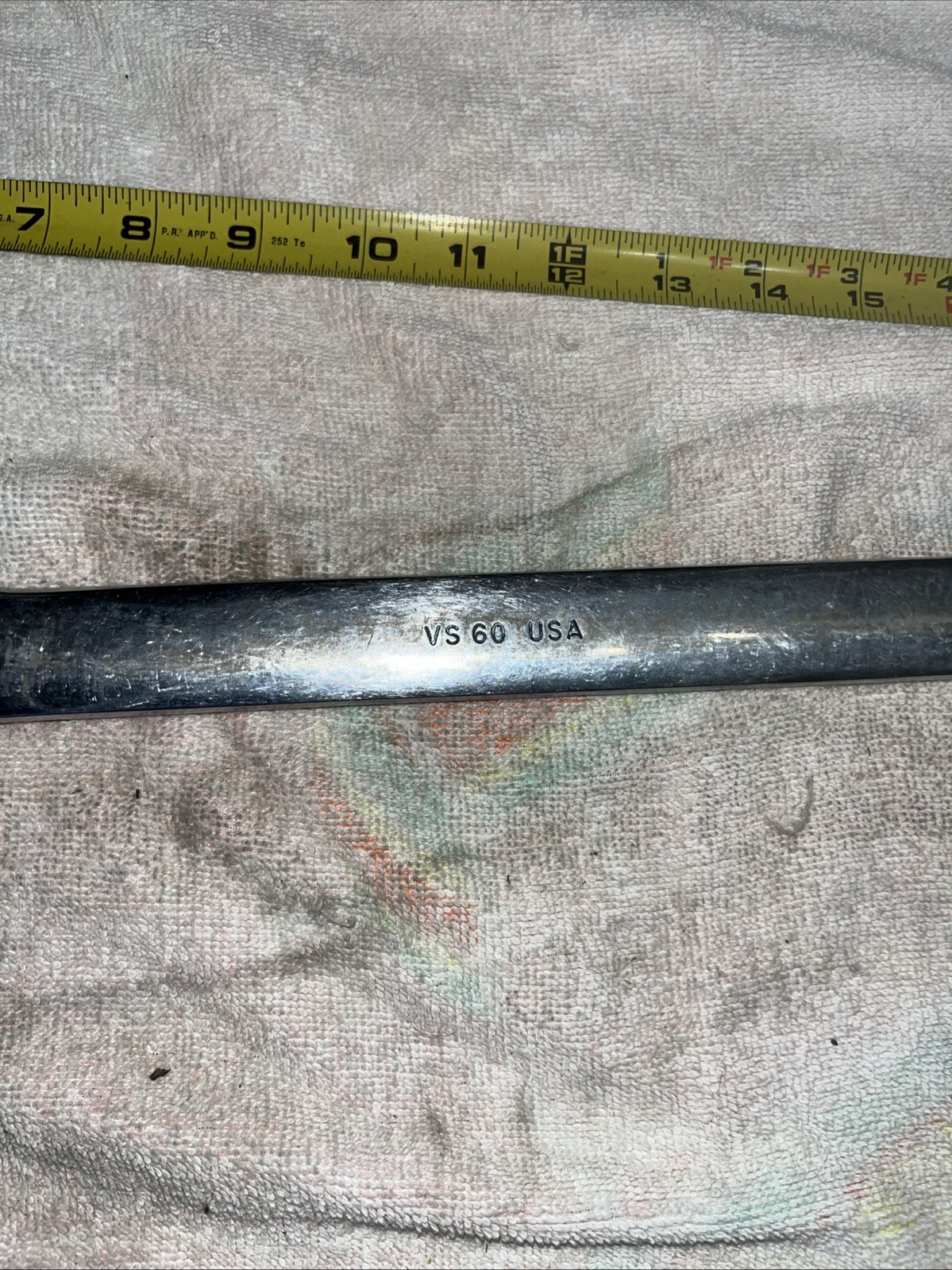 Snap-on Tools VS60 1-7/8″ SAE 4 Way Open-End Angle Head Chrome Wrench – USA Made