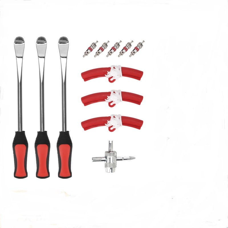 Steel 370mm/14.6″ Tire Lever Lifting Pry Bar Tool Set For Auto Mechanical Repair