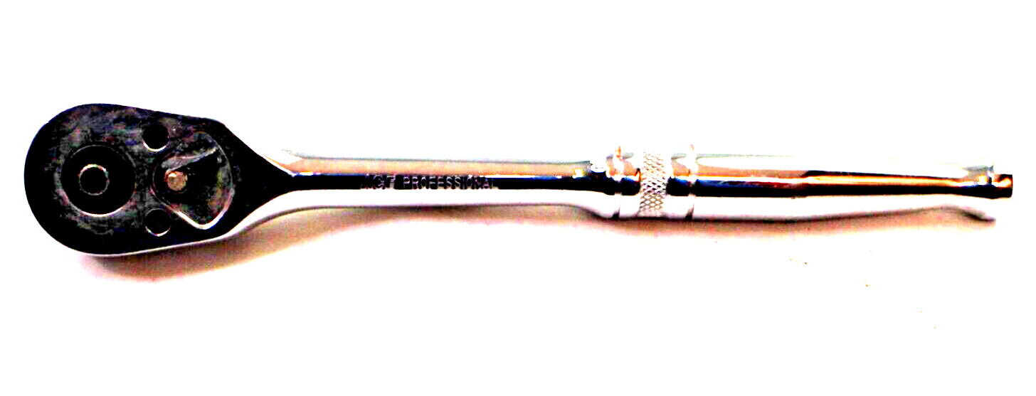 Ace Professional High Polish Chrome Vanadium 3/8″ Quick Release QR Ratchet 7.75″