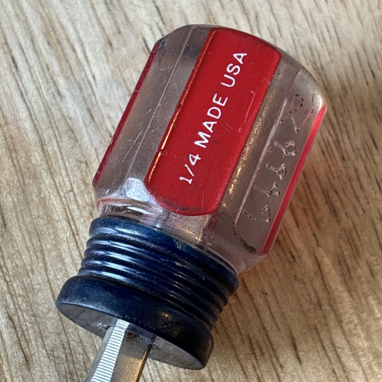 Craftsman USA 1/4 Stubby Flat Head Slotted Screwdriver 4151 Z WF Series USA