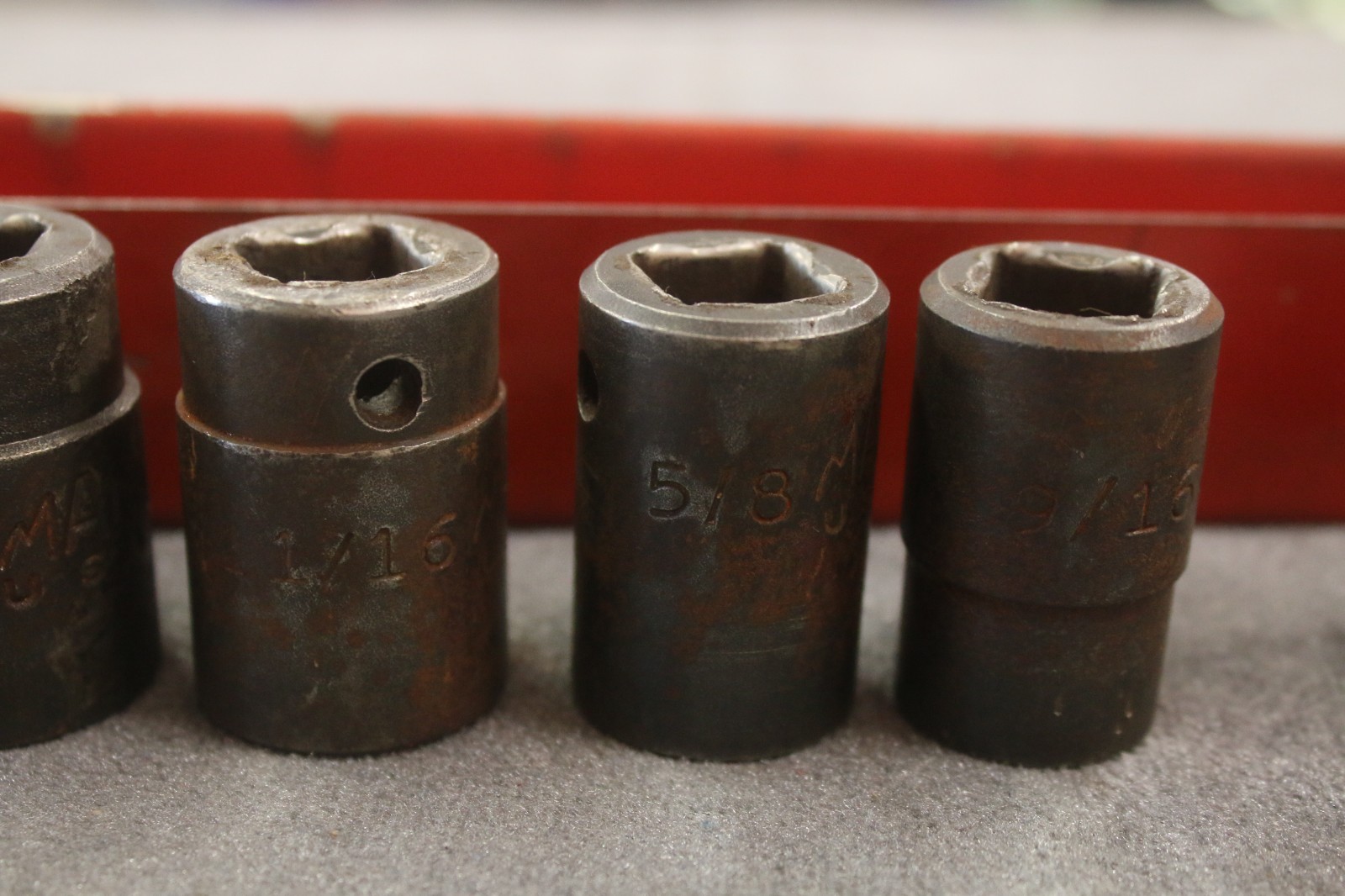 13pc MAC Tools SAE 1/2″ Drive Impact Socket Set 7/16-1 1/4″ (Check Description)