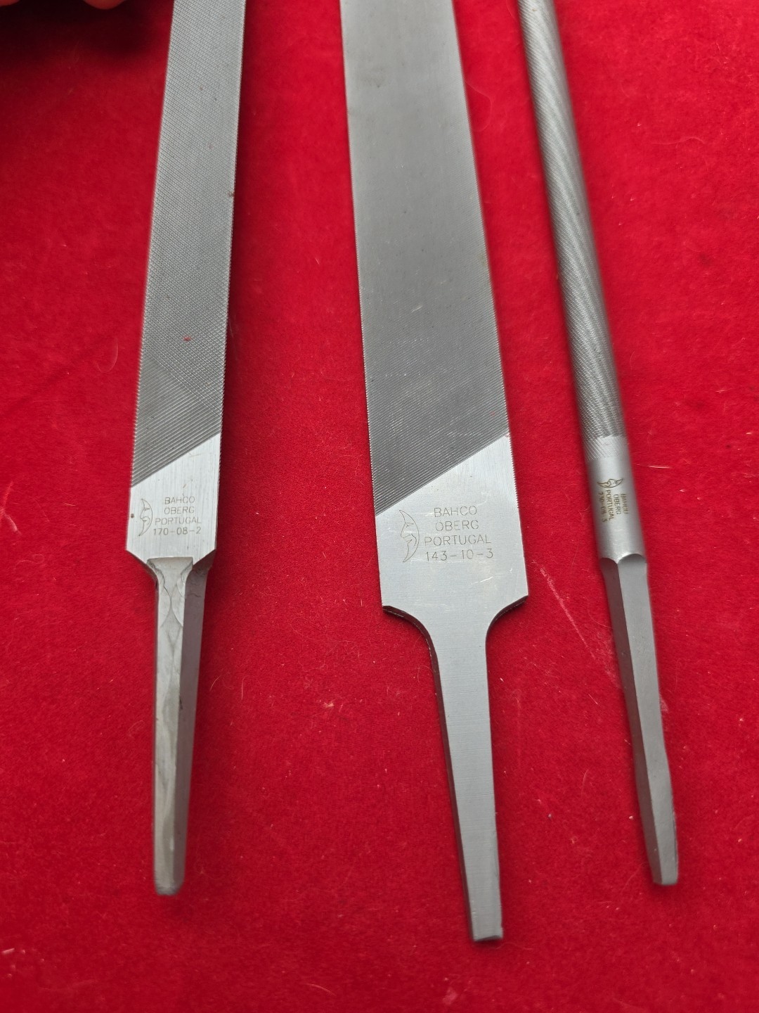 Tools 3pc Assorted File Set w/ Blue-Point Adjustable File Handle GA98A