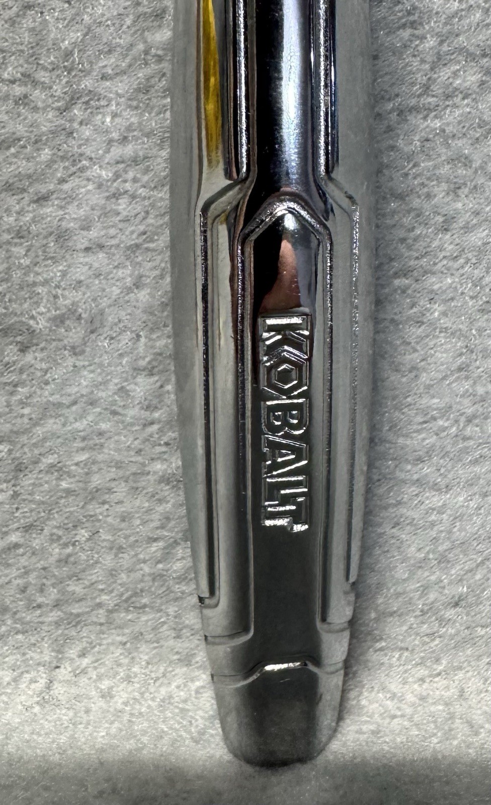 Kobalt 81697 90 -Tooth 3/8-in Drive Full polish Handle Ratchet 90T