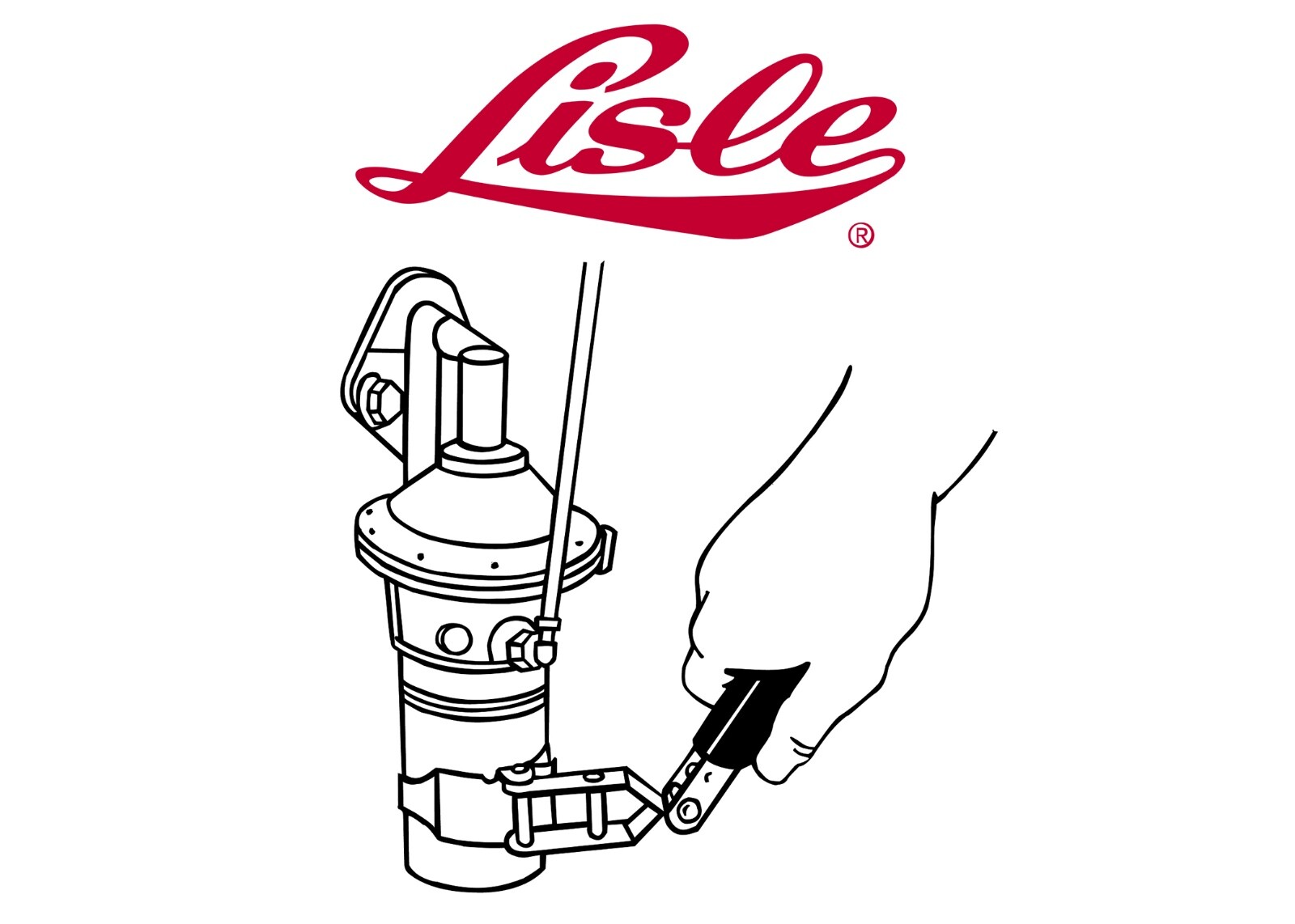 Lisle 54400 Swivel Grip Oil/Fuel Filter Wrench 2-3/8″ to2-5/8″ NEW FREE SHIPPING