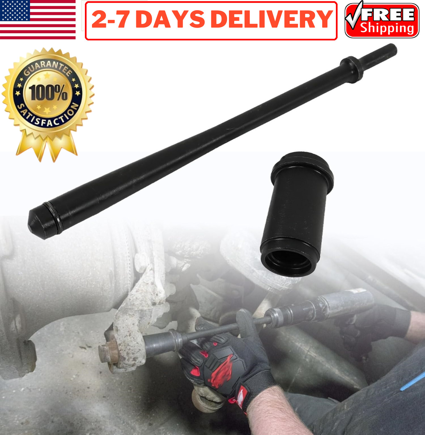 29090 Anchor Pin Bushing Kit for Truck Trailer Removing & Installing Tool 1-3/8″