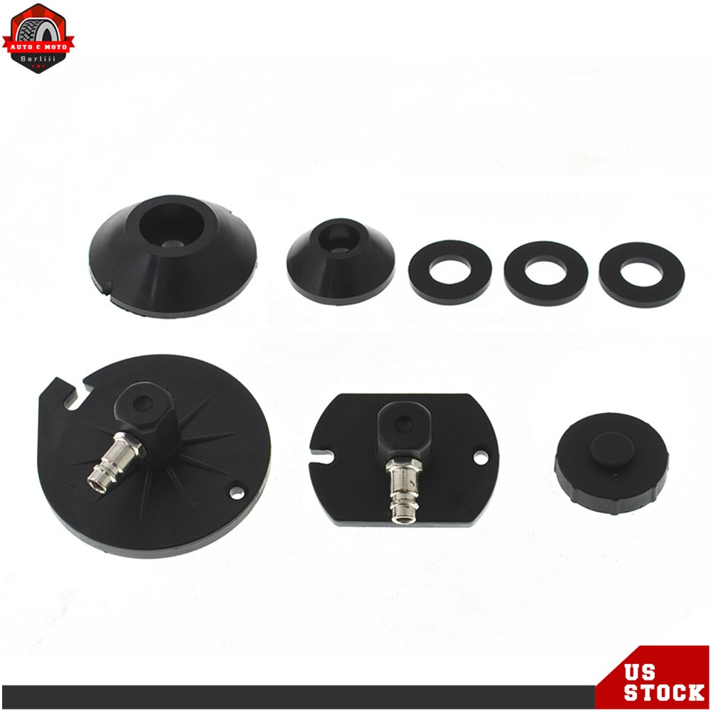 Portable Pneumatic Air Pressure Kit + Brake & Clutch Bleeder Valve System Kit