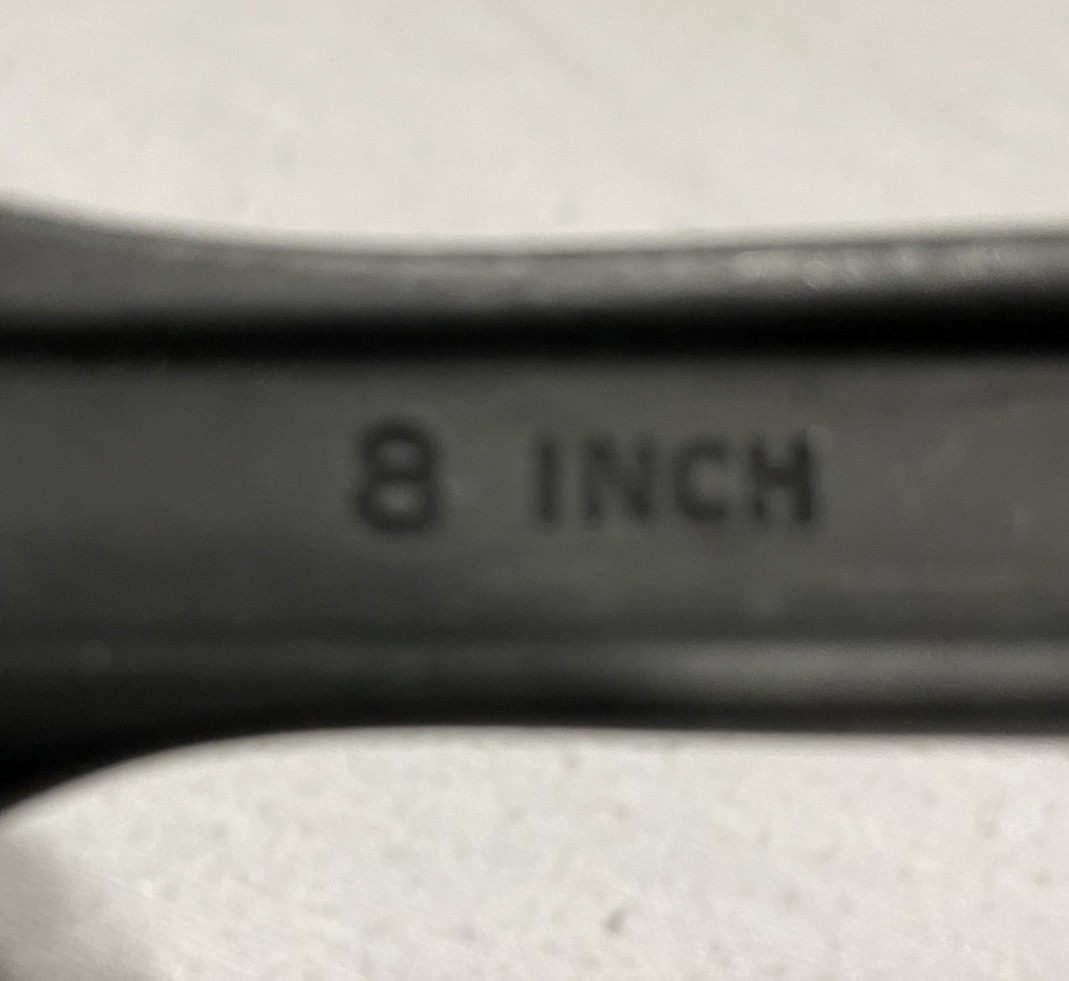 Proto 708 SL 8″ Adjustable Wrench Clik-Stop Crescent Style USA Tool