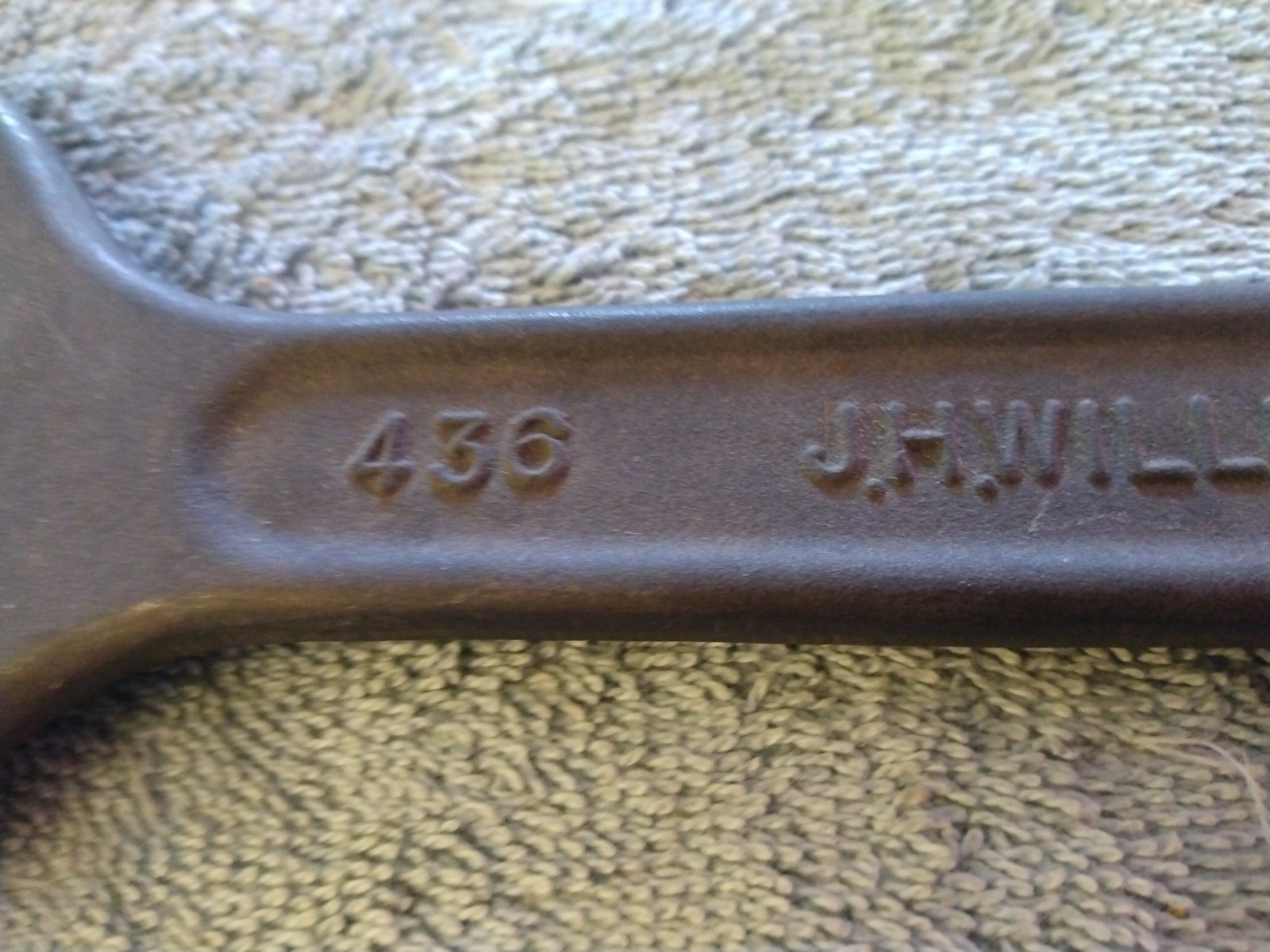 VTG J.H. Williams Spanner Wrench 436 Made In USA