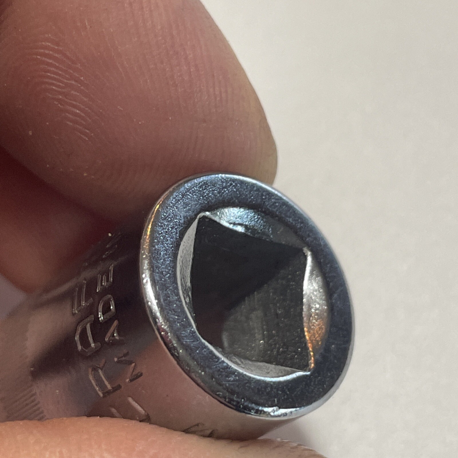 Vintage Craftsman -V-44305 Shallow Socket, 14mm, 3/8” drive, 12 point – USA