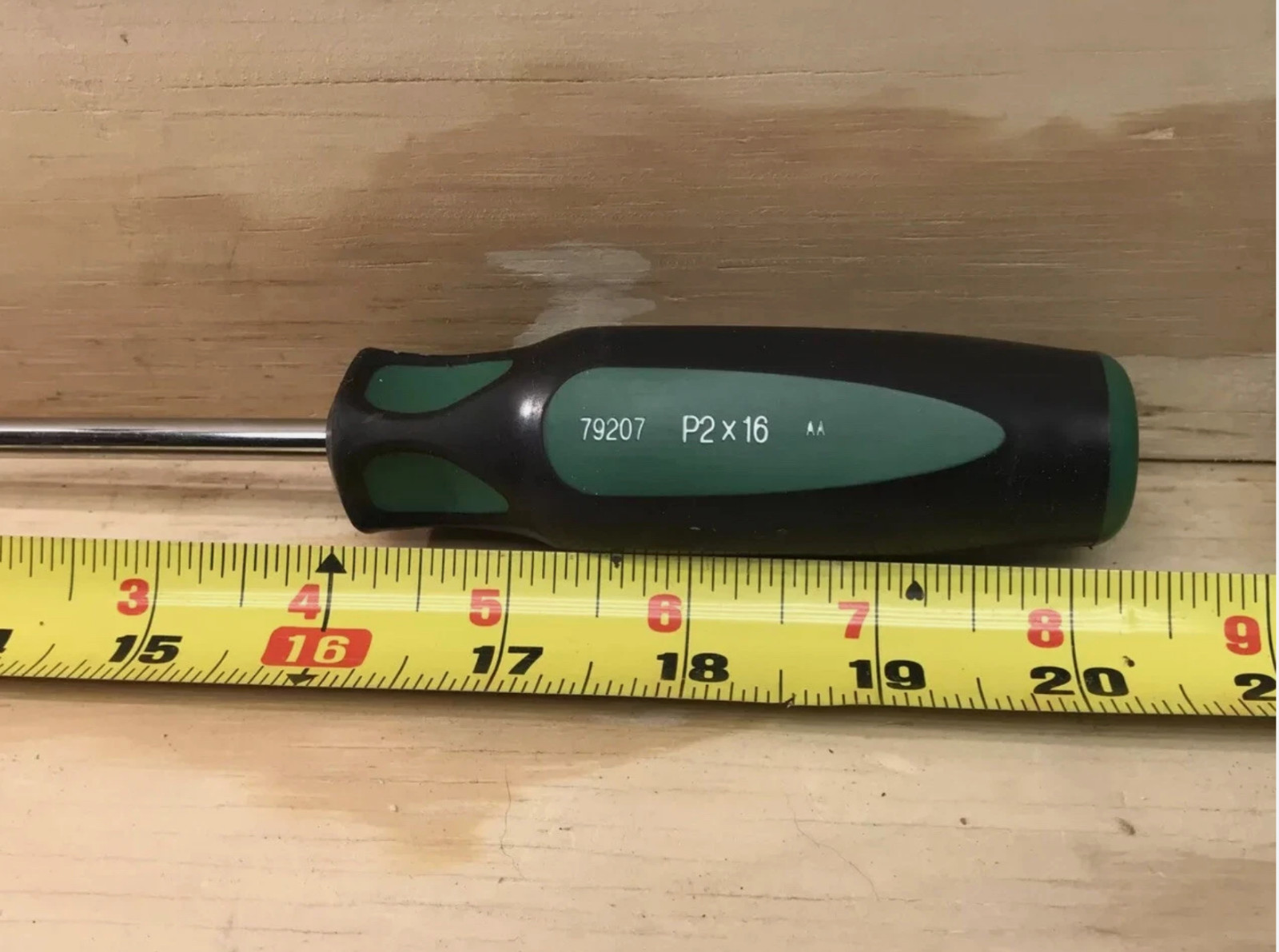 SK Hand Tools 79207 P2 X 16 Philips #2 16” Cushion Grip Screwdriver