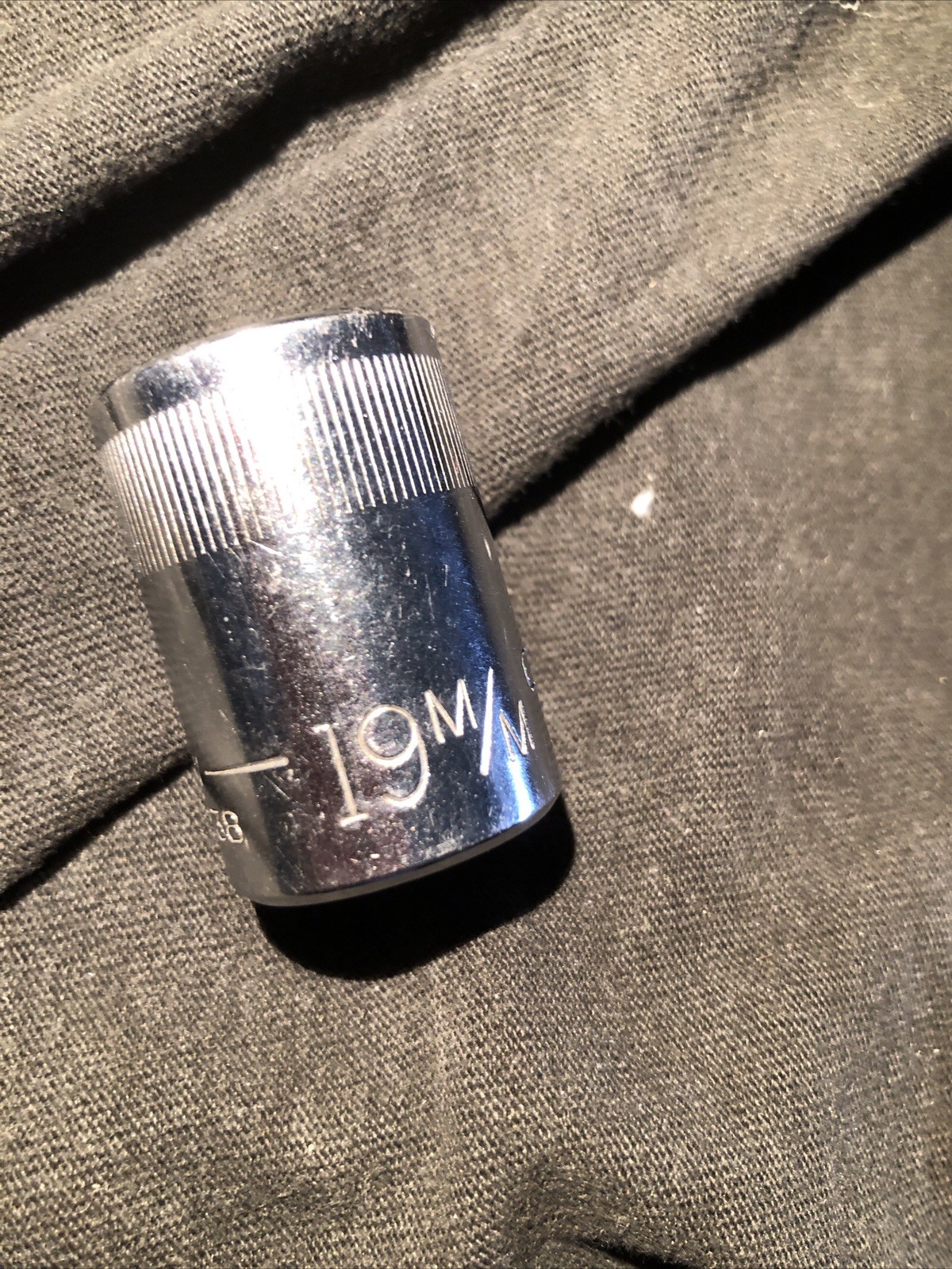 19mm CRAFTSMAN USA V-44238 12-pt 1/2-in Dr Shallow Socket