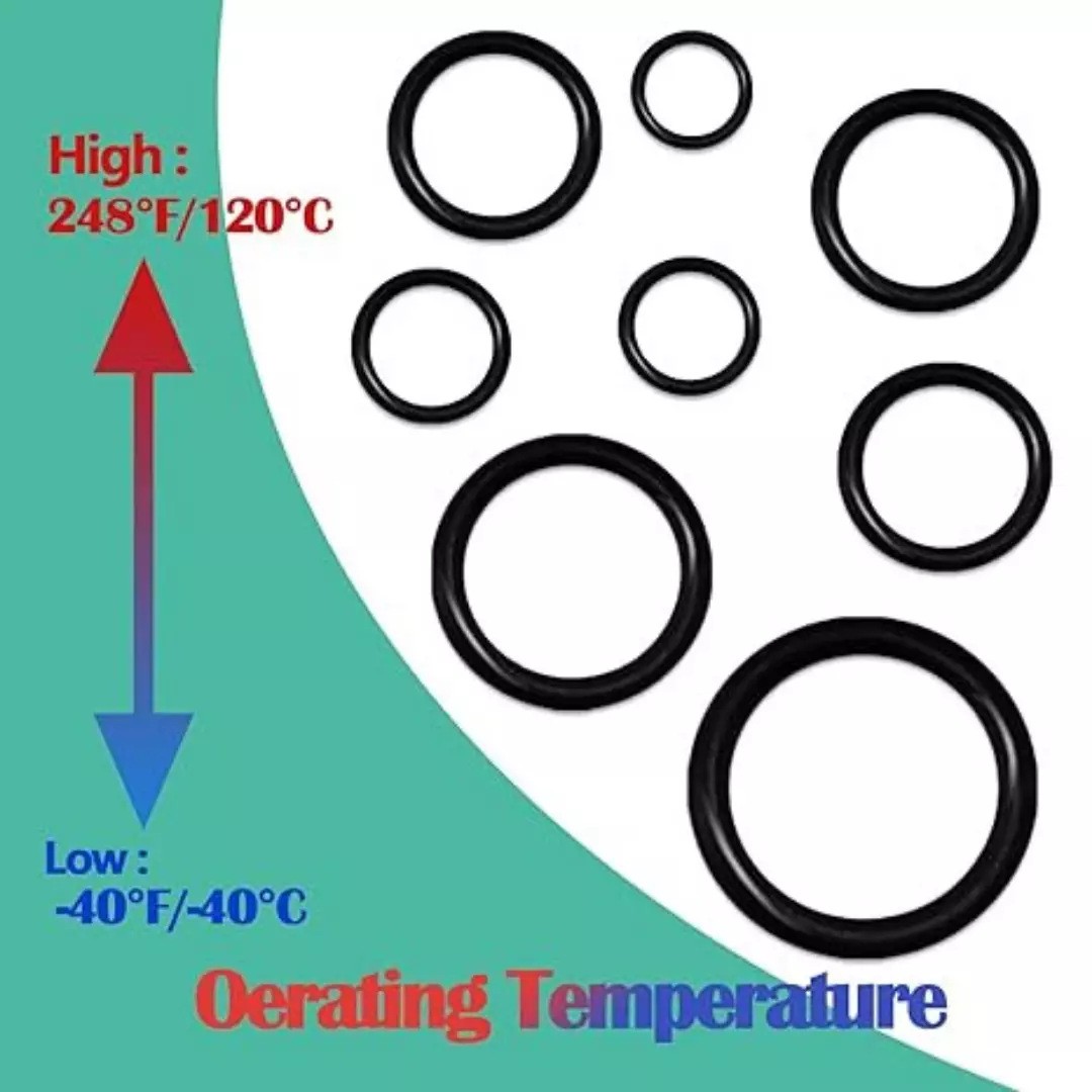 1020Pcs 20 Size Rubber O Ring Assortment Set Car Auto Repair Faucet Plumbing Air