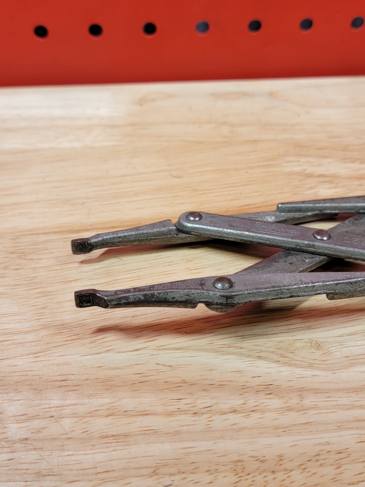 Vintage Herbrand 185 Parallel Jaw External Snap Ring Retaing Pliers USA