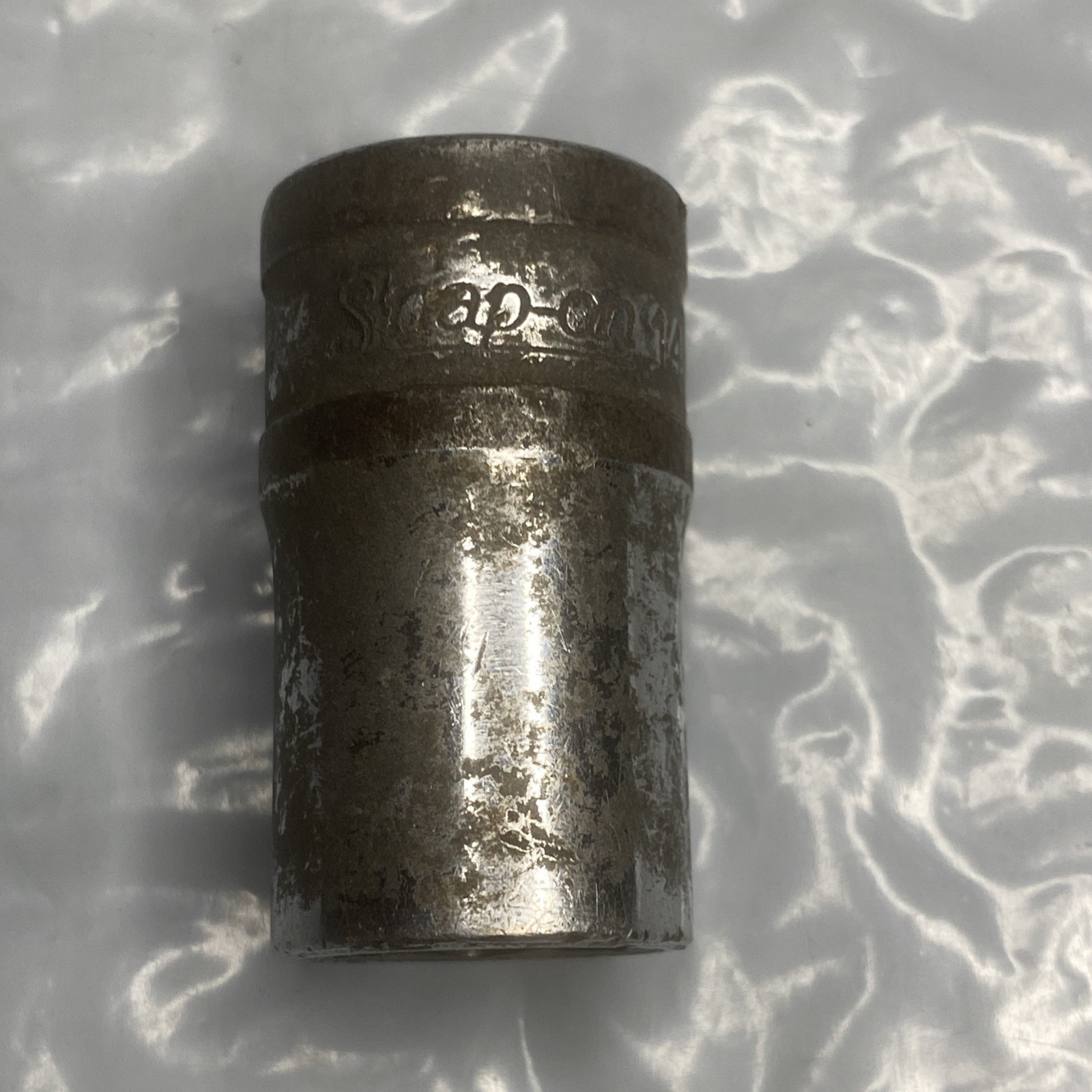 Snap-on Tools 1/2″ Drive 14mm Metric Shallow 6PT Chrome Socket TWM14 USA