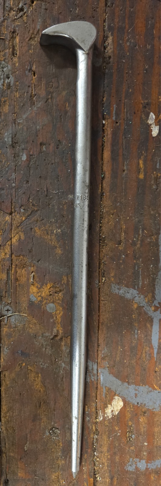 OTC USA 7164 16” Long Rolling Head Pry Bar Lady Foot