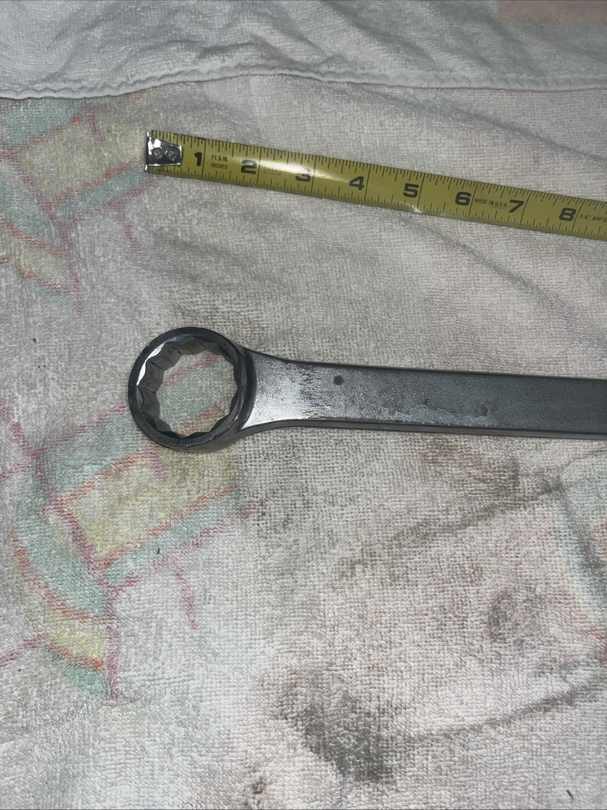 MAC TOOLS CL46 1-7/16″ COMBINATION WRENCH SAE MADE IN USA VINTAGE