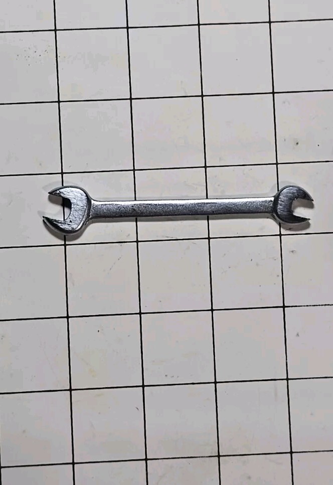 Action Tools USA 3008A 5/16in X 1/4 in SAE Open End Wrench Vintage W Makers Mark