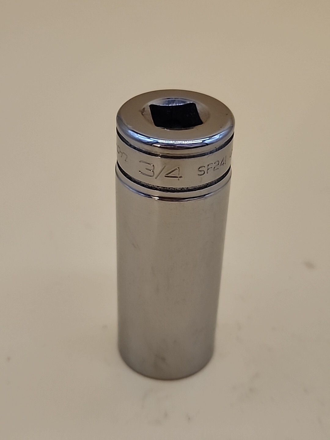 Snap-on Tools SF241 3/4″ SAE Flank Drive Deep Socket 3/8″ Drive 12 Pt USA